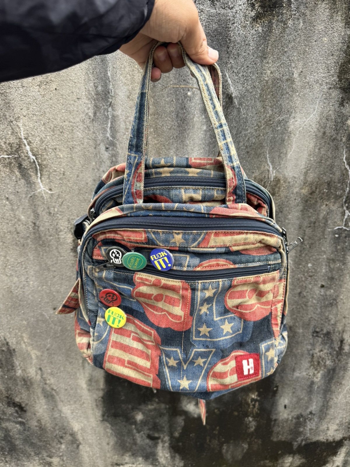 Hysteric Glamour RARE ‼️ Vintage Hysteric Glamour 2ways Bag Size ONE SIZE - 8 Thumbnail