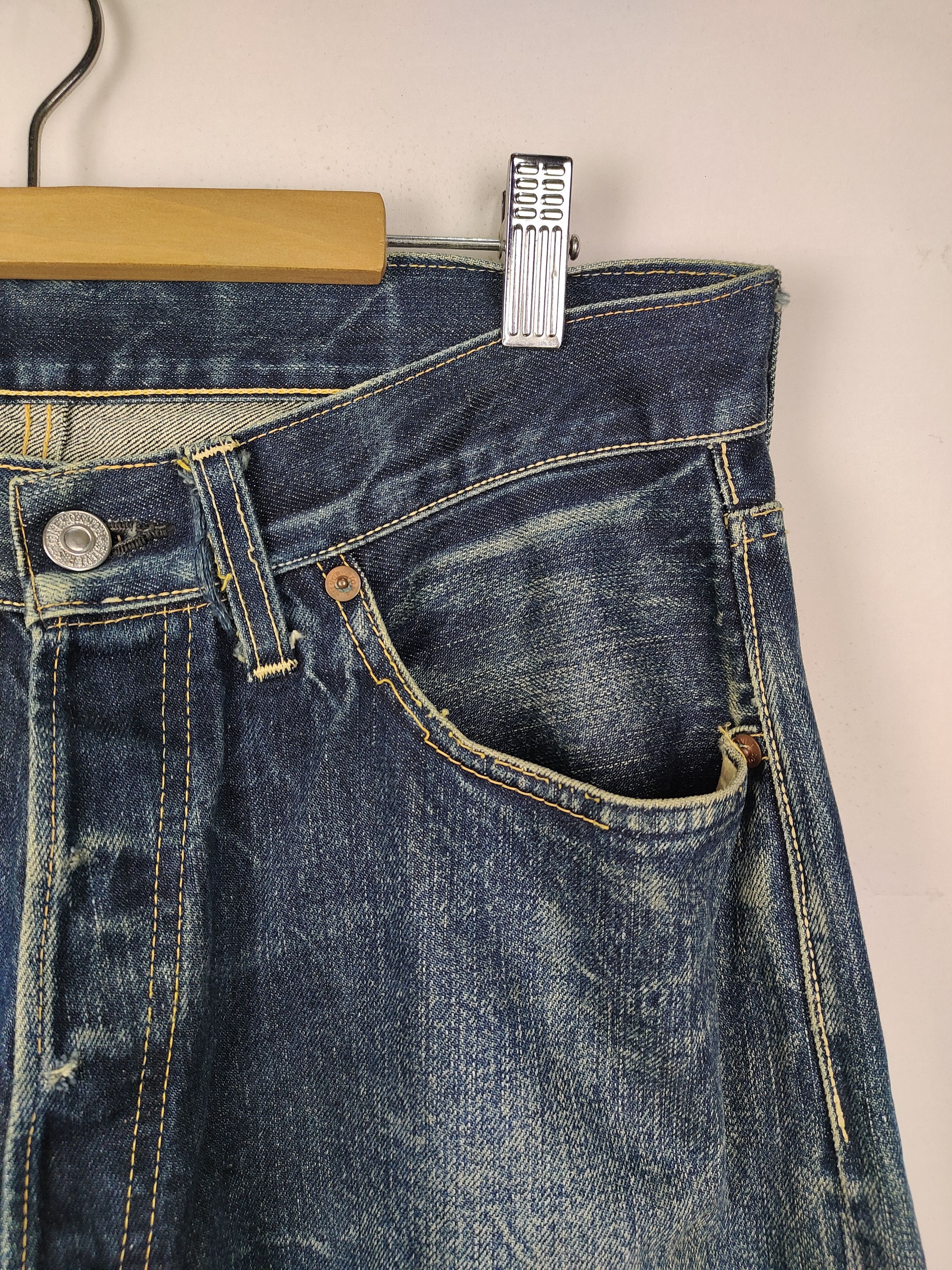 The Silver Stone Vintage 90s Silverstone Selvedge Denim Pant Size US 31 - 5 Thumbnail