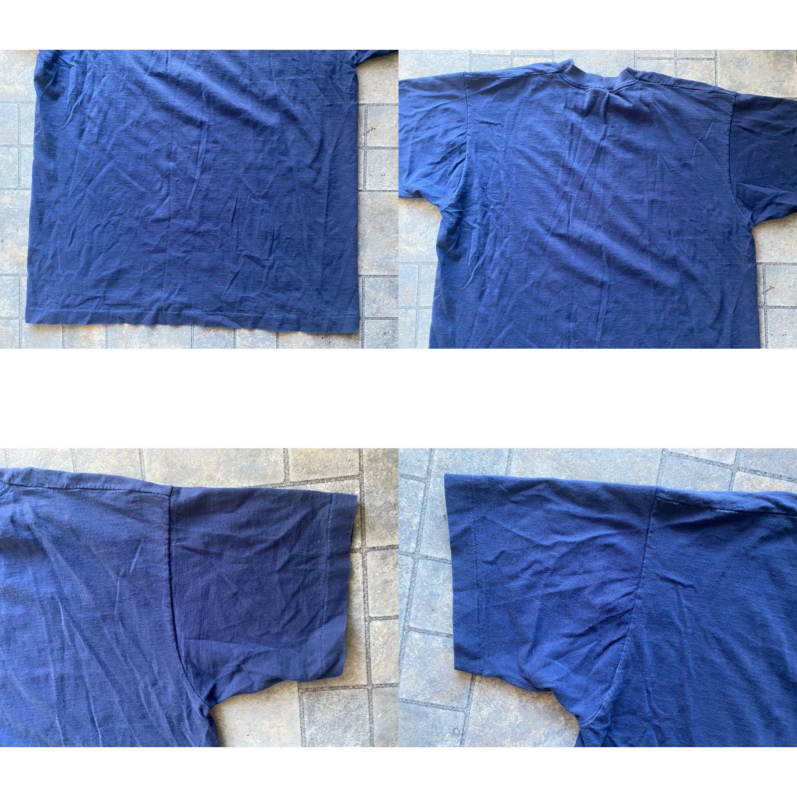 Fruit Of The Loom VINTAGE Notre Dame Fruit of the Loom T-Shirt Men XL Marine Navy Short Sleeve College University Military Modern See Photos Pride1940s? Size US XL / EU 56 / 4 - 9 Thumbnail