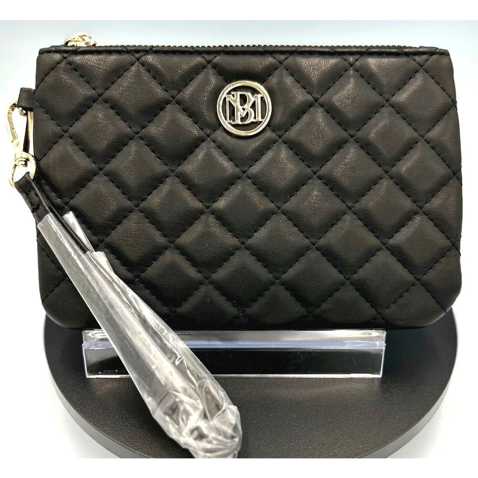 Badgley Mischka Badgley Mischka Quilted Clutch - Black Size ONE SIZE - 2 Thumbnail