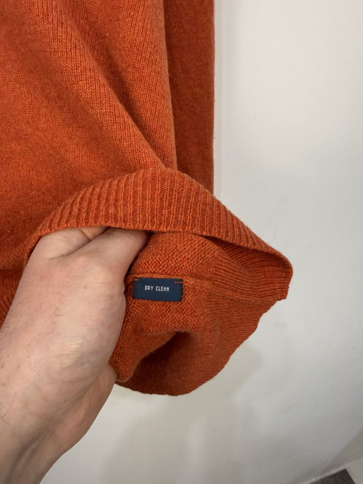 Polo Ralph Lauren Polo Ralph Lauren Vintage Wool Orange Sweater Size US XXL / EU 58 / 5 - 8 Thumbnail