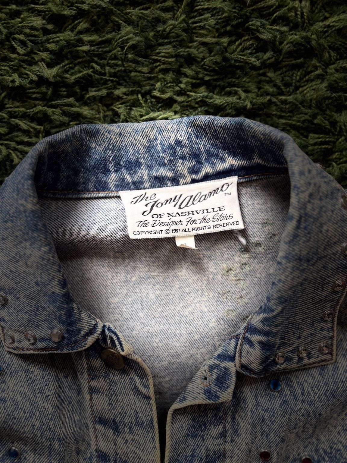 Other Tony Alamo of Nashville Hand-Painted Paris Jacket – 1987 Size US L / EU 52-54 / 3 - 5 Thumbnail
