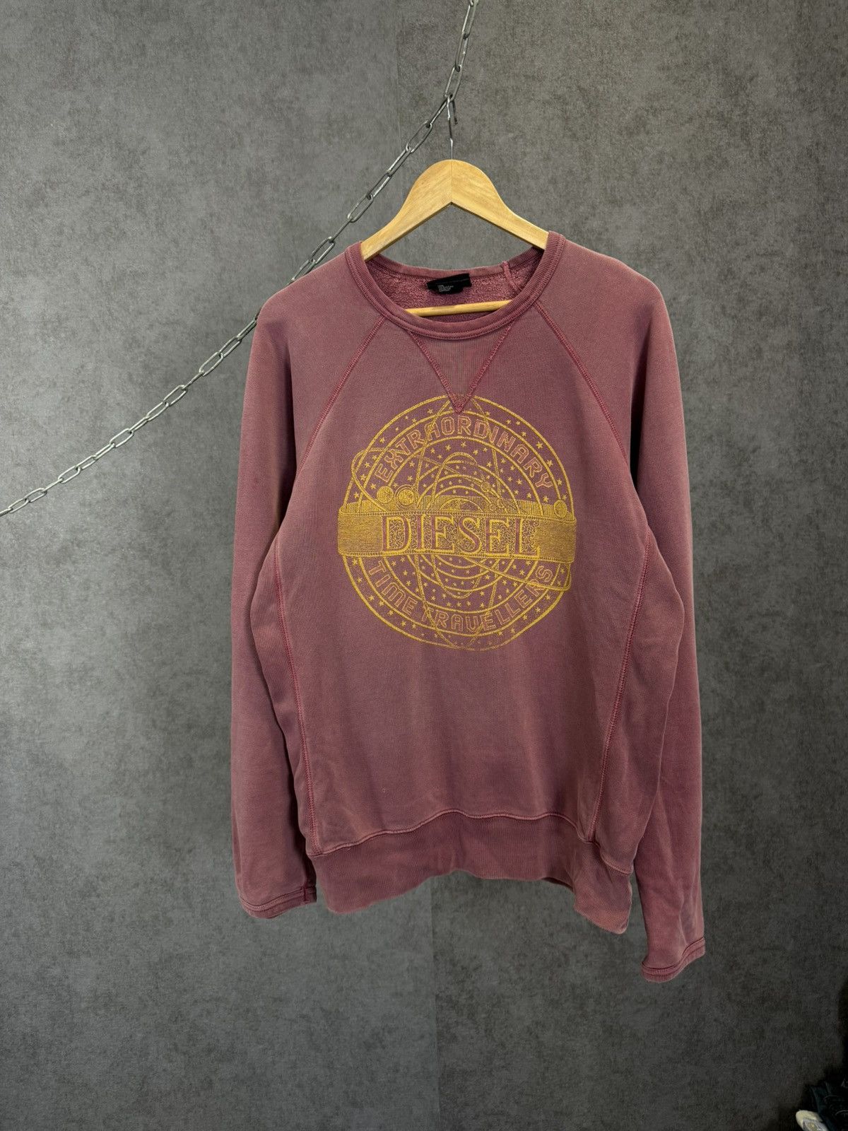 Diesel Diesel Vintage Graphic Sweatshirt Size US L / EU 52-54 / 3 - 1 Thumbnail