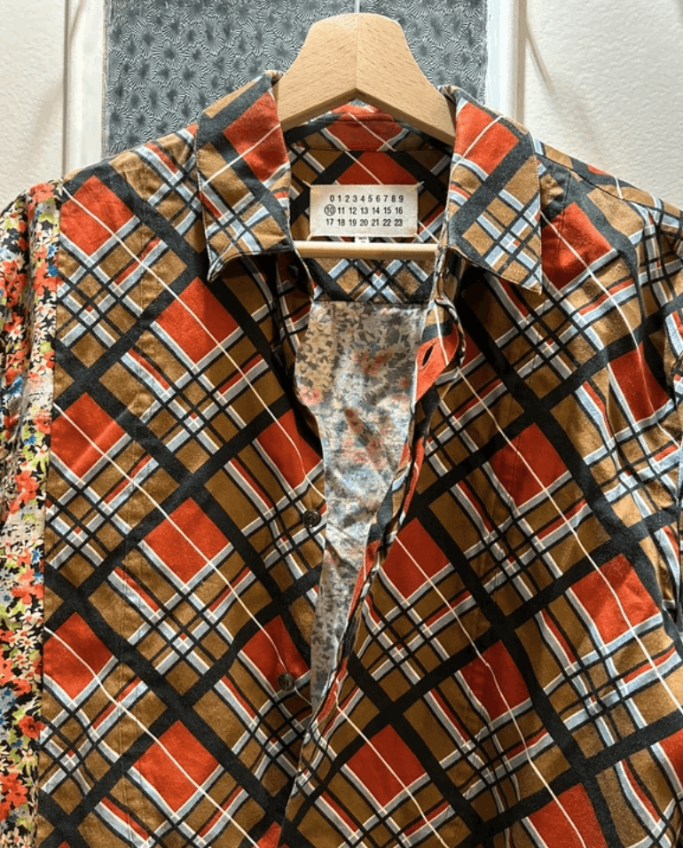 Maison Margiela Maison Margiela Shirt Cotton Jacket New Artisanal Print Size S / US 4 / IT 40 - 4 Thumbnail