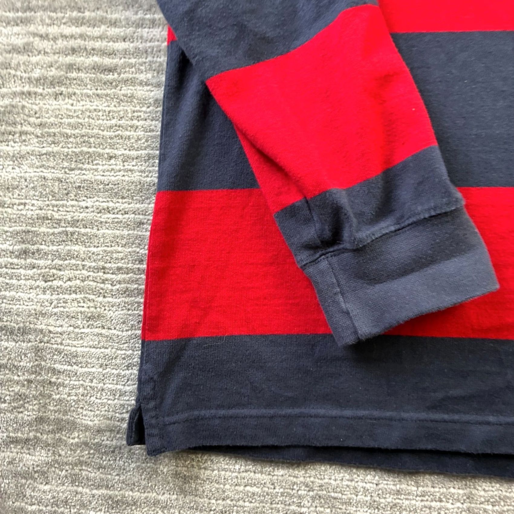 Chaps Chaps Rugby Shirt Mens Large Red Long Sleeve Polo Preppy Y2K Crest Size US L / EU 52-54 / 3 - 6 Thumbnail