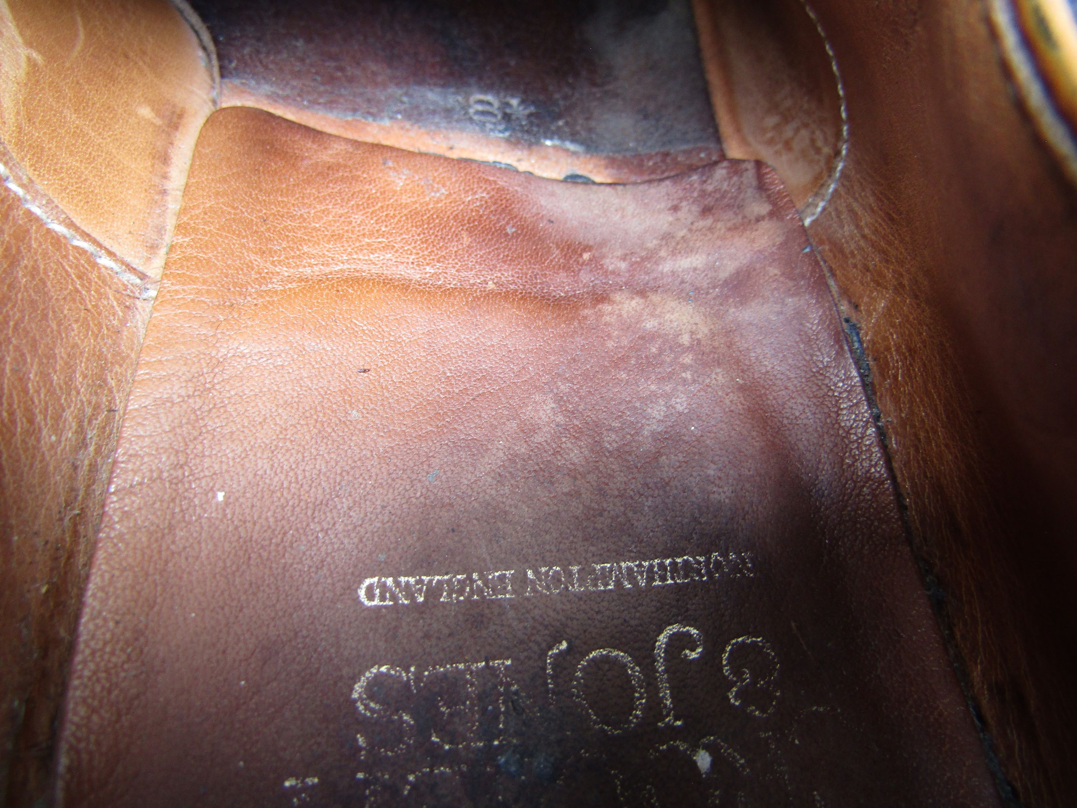 Crockett & Jones Crockett & Jones Onslow Men's Derby Leather Size US 9.5 / EU 42-43 - 3 Thumbnail