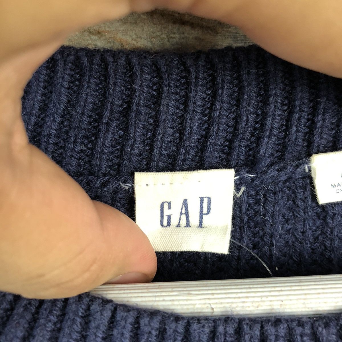 Gap Gap Dark Blue Knitwear #A1552 Size US L / EU 52-54 / 3 - 9 Thumbnail