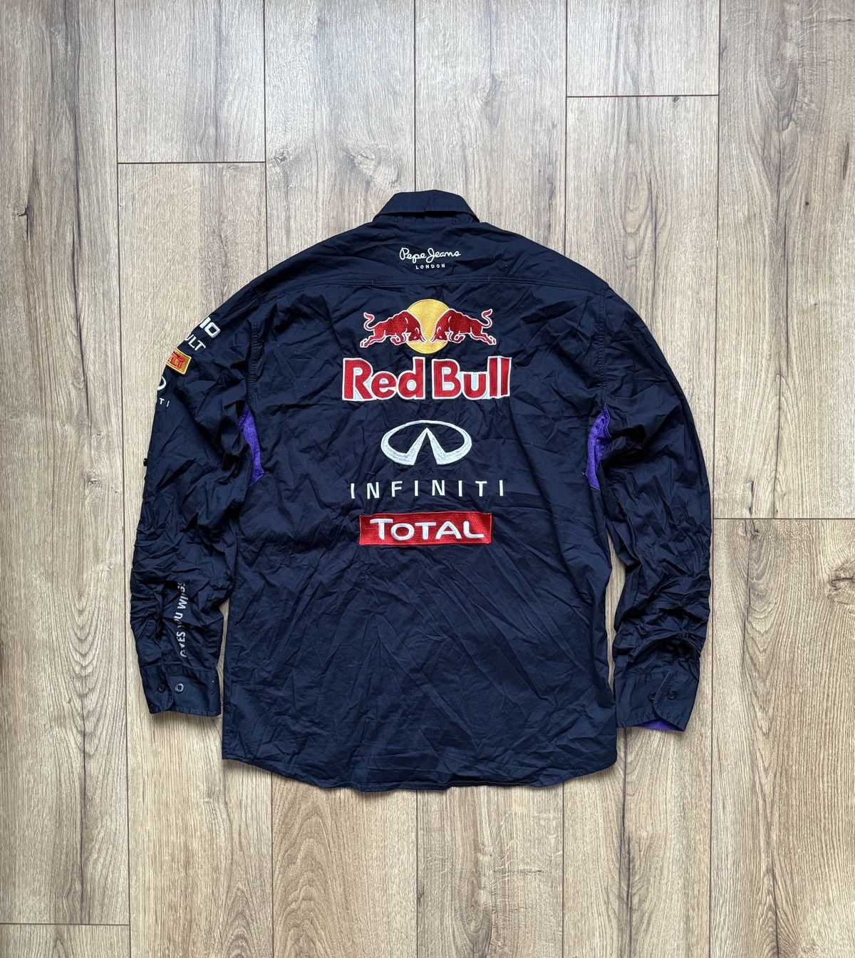 Pepe Jeans × Red Bull Koszula Red Bull Racing Pepe Jeans Infiniti Size US M / EU 48-50 / 2 - 1 Thumbnail