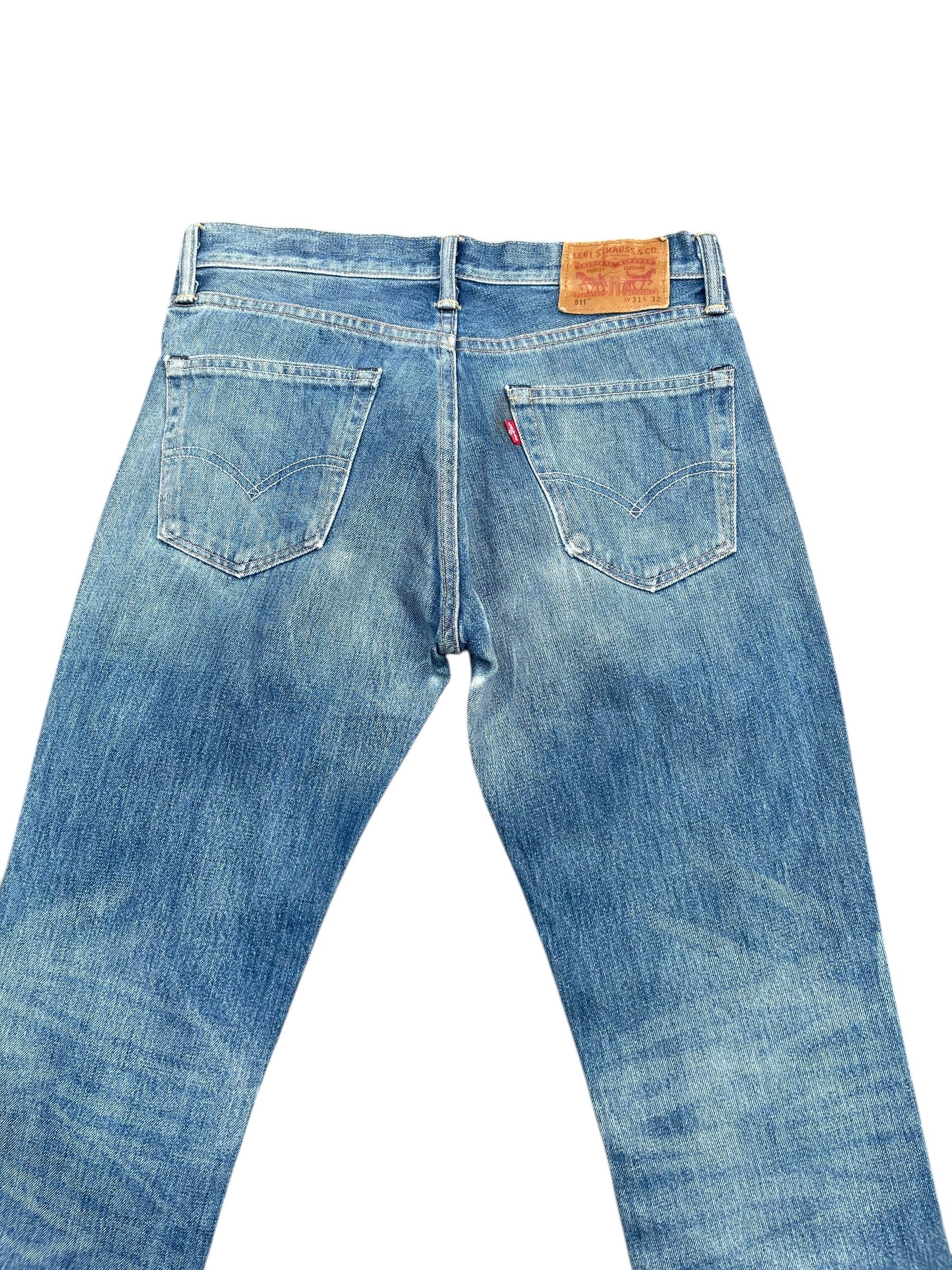 Levi's Levis 511 White Oak Cone Denim Size US 32 / EU 48 - 5 Thumbnail