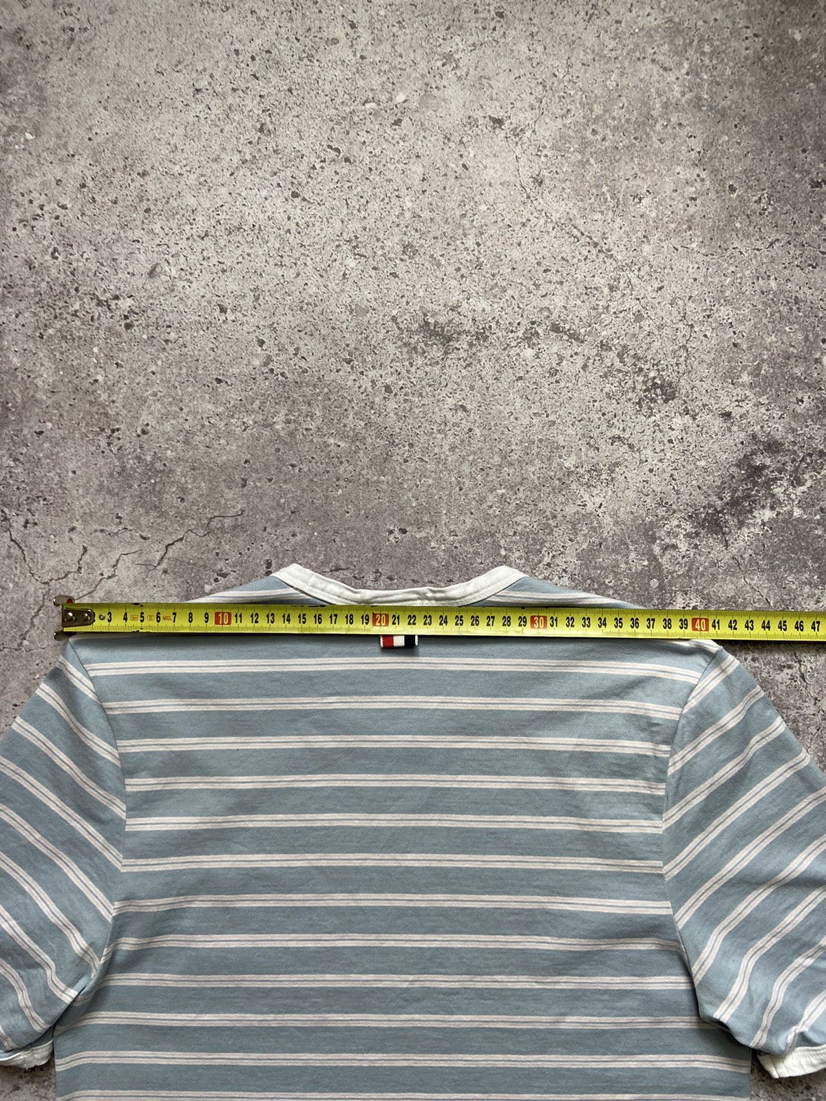 Thom Browne Thom Browne Striped Blue Tee size 0 XS Size US XS / EU 42 / 0 - 9 Thumbnail