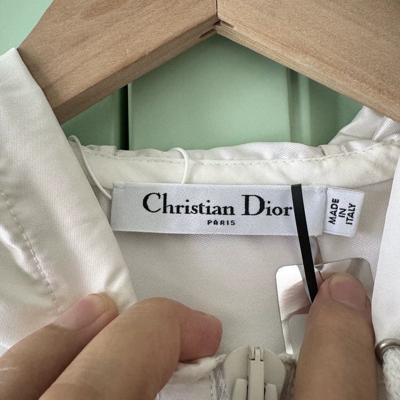 Dior Dior White hooded dress Size XS / US 0-2 / IT 36-38 - 3 Thumbnail