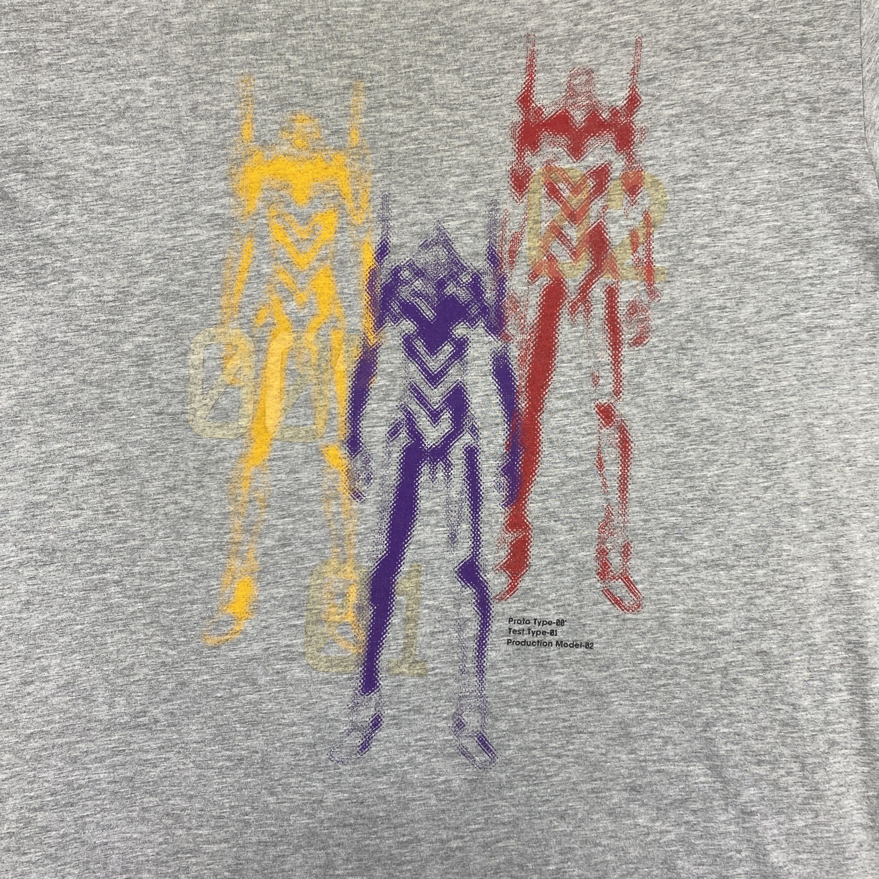 Anime Vintage Neon Genesis Evangelion Large TEE shirt - L041 Size US L / EU 52-54 / 3 - 3 Thumbnail