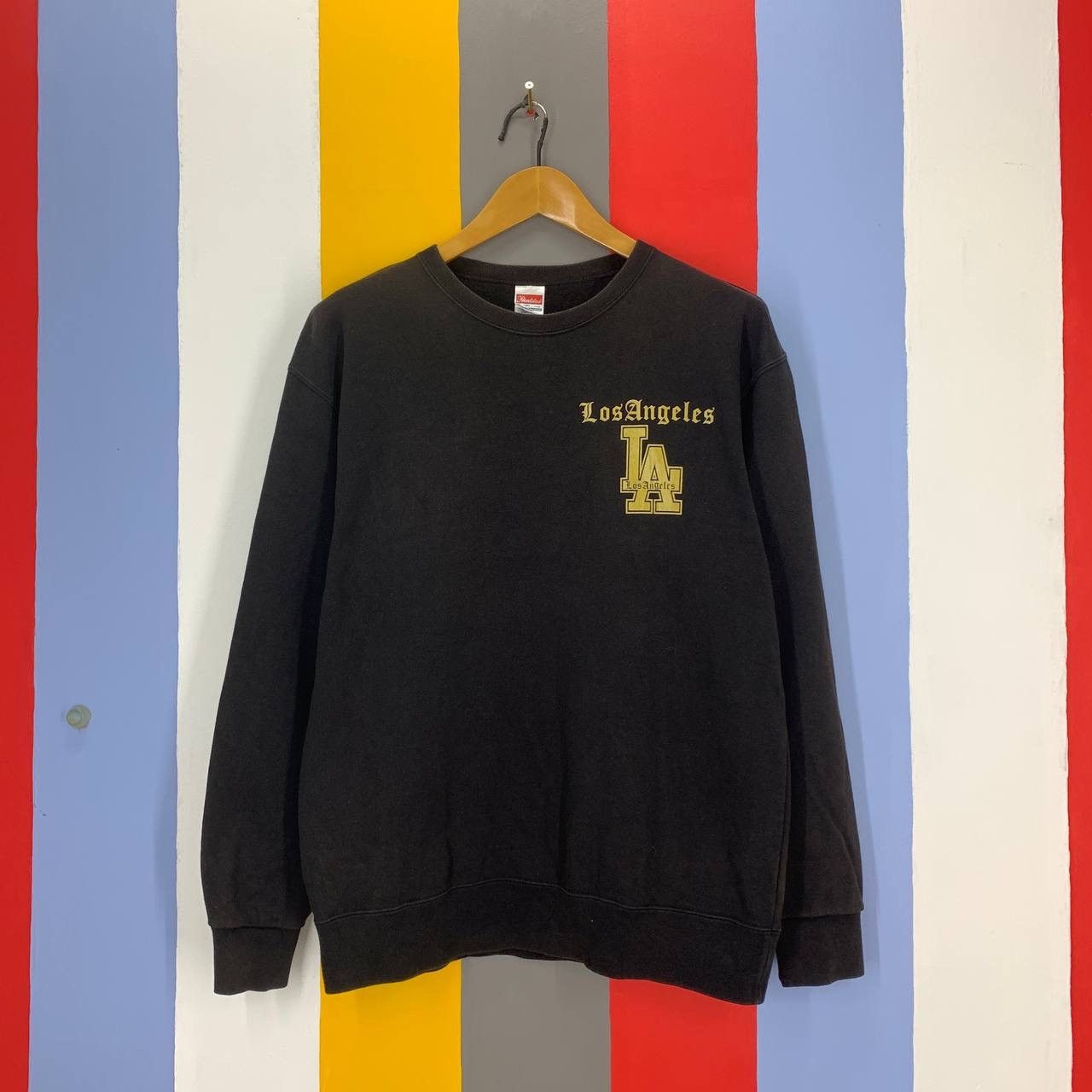 Japanese Brand LOS ANGELES by PRINTSTAR Crew Neck Sweatshirt #2165/19 Size US L / EU 52-54 / 3 - 7 Thumbnail