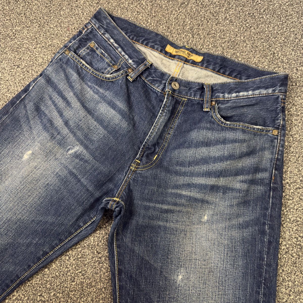 Undercover × Uniqlo Vintage 90s Japanese Uniqlo Original Basic Light Wash Denim Size US 33 - 3 Thumbnail