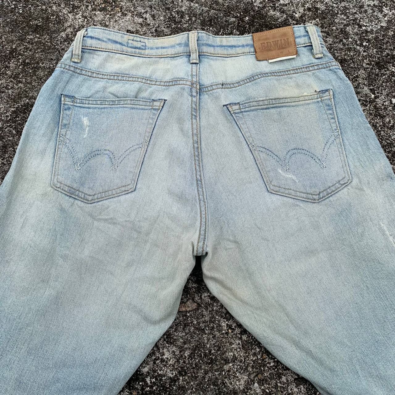 Edwin Edwin Japan Jeans Light Wash Denim Japanese Brand Size US 30 / EU 46 - 11 Thumbnail