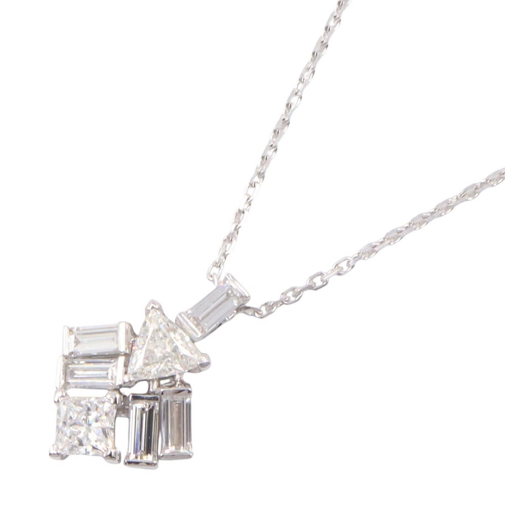 Cartier Cartier Cartier Diamond Reflection Au750 White Gold Necklace Precious Metal Necklace DUTY FREE for USA Size ONE SIZE - 1 Thumbnail