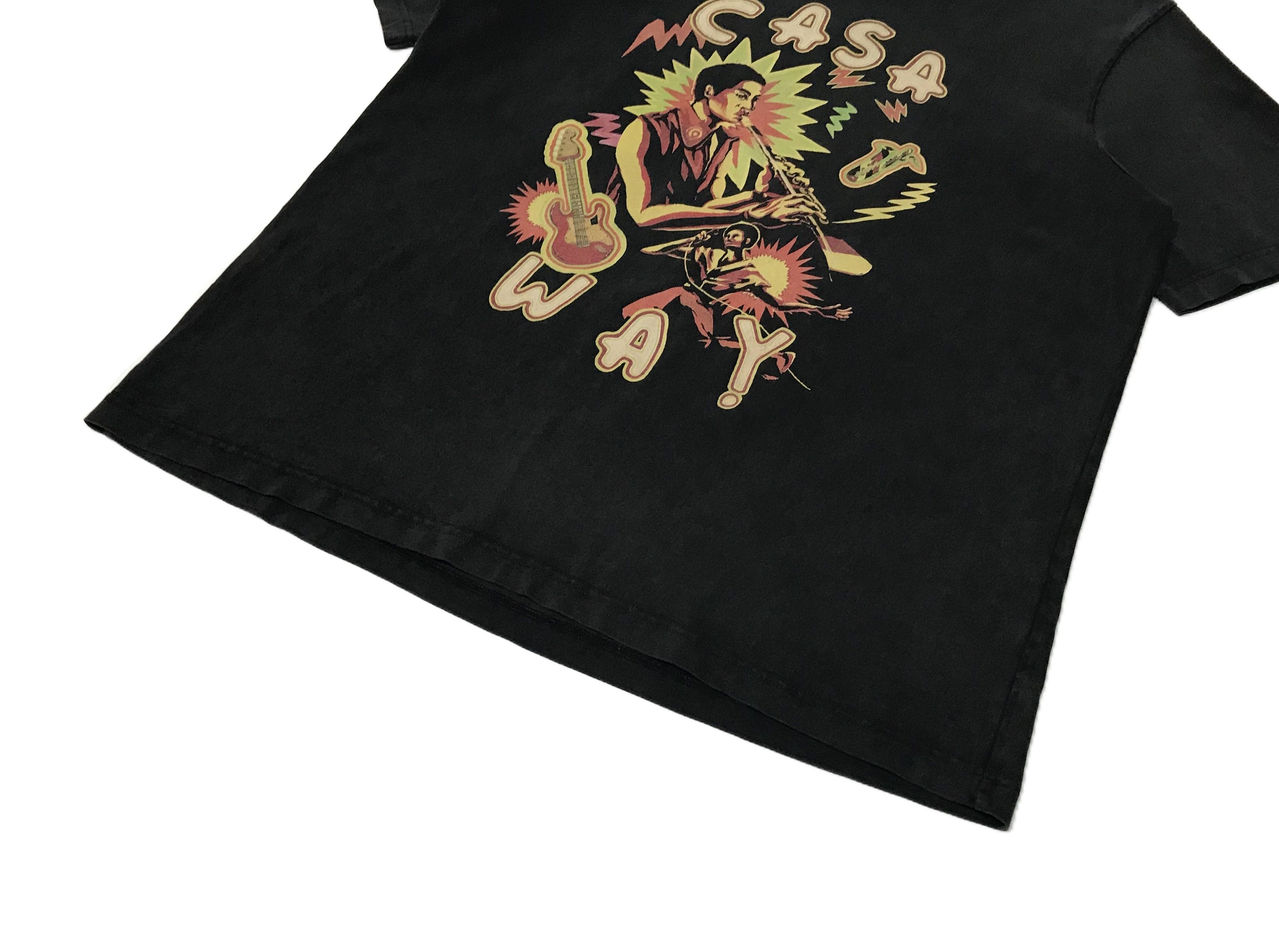 Casablanca Casablanca Music For The People Short Sleeve Tee Faded Black Size US XXL / EU 58 / 5 - 5 Thumbnail