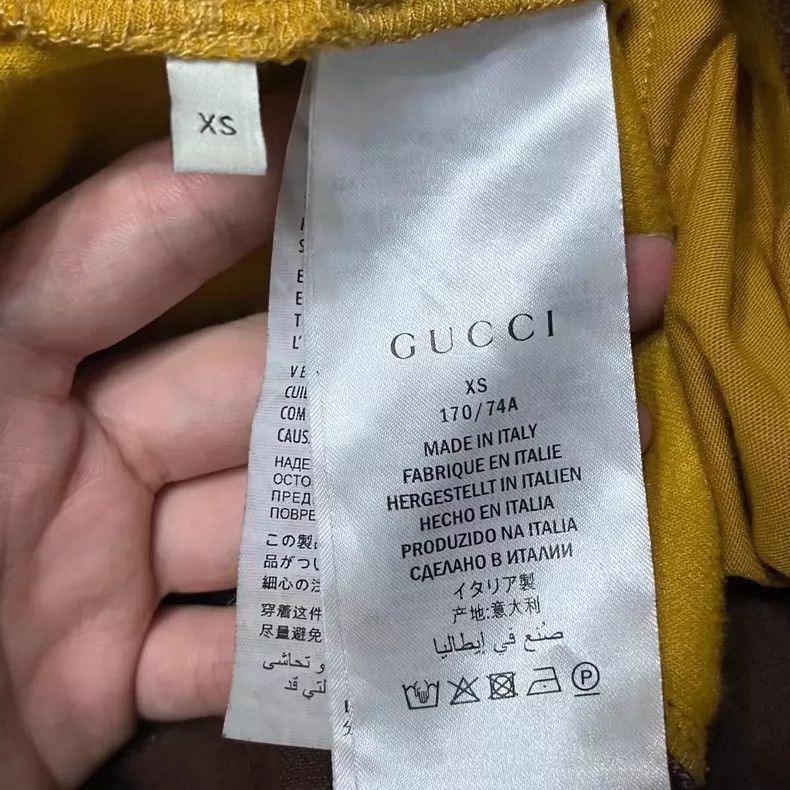Gucci Gucci Velvet Pants with Logo Tag-2505 Size US 26 / EU 42 - 3 Thumbnail