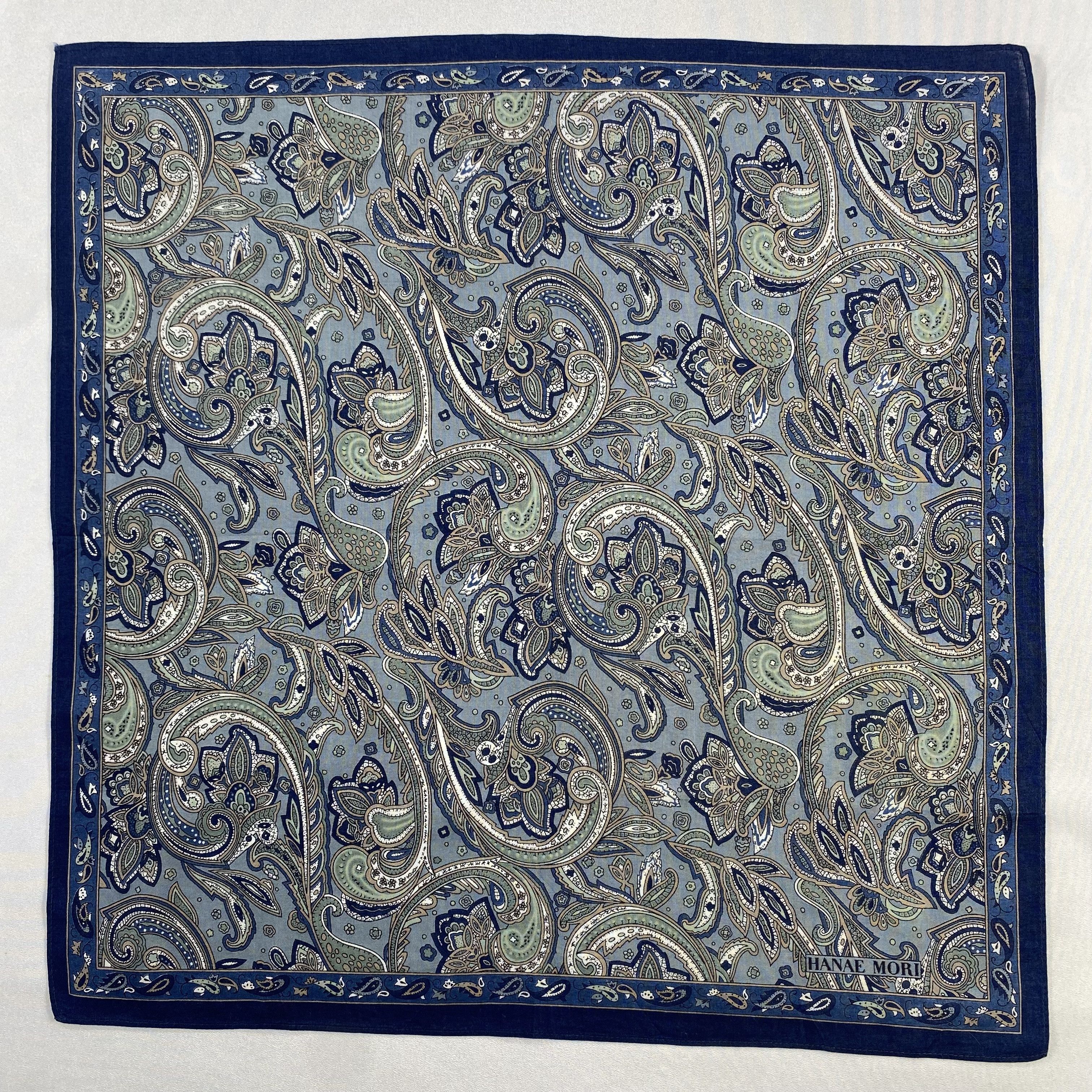 Hanae Mori Bandana/ Handkerchief / Neckerchief-P970