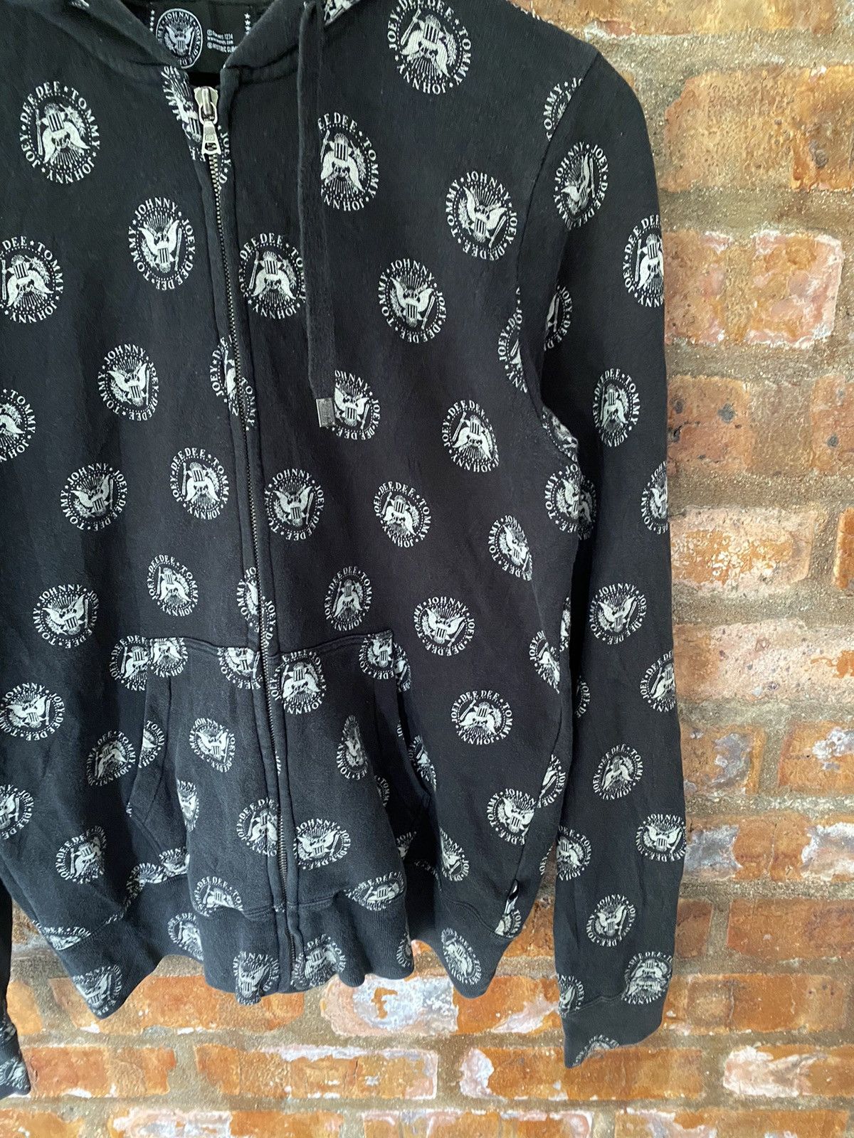 Hysteric Glamour × The Rolling Stones 2000s HG x Ramones full print hoodie Size US S / EU 44-46 / 1 - 4 Thumbnail