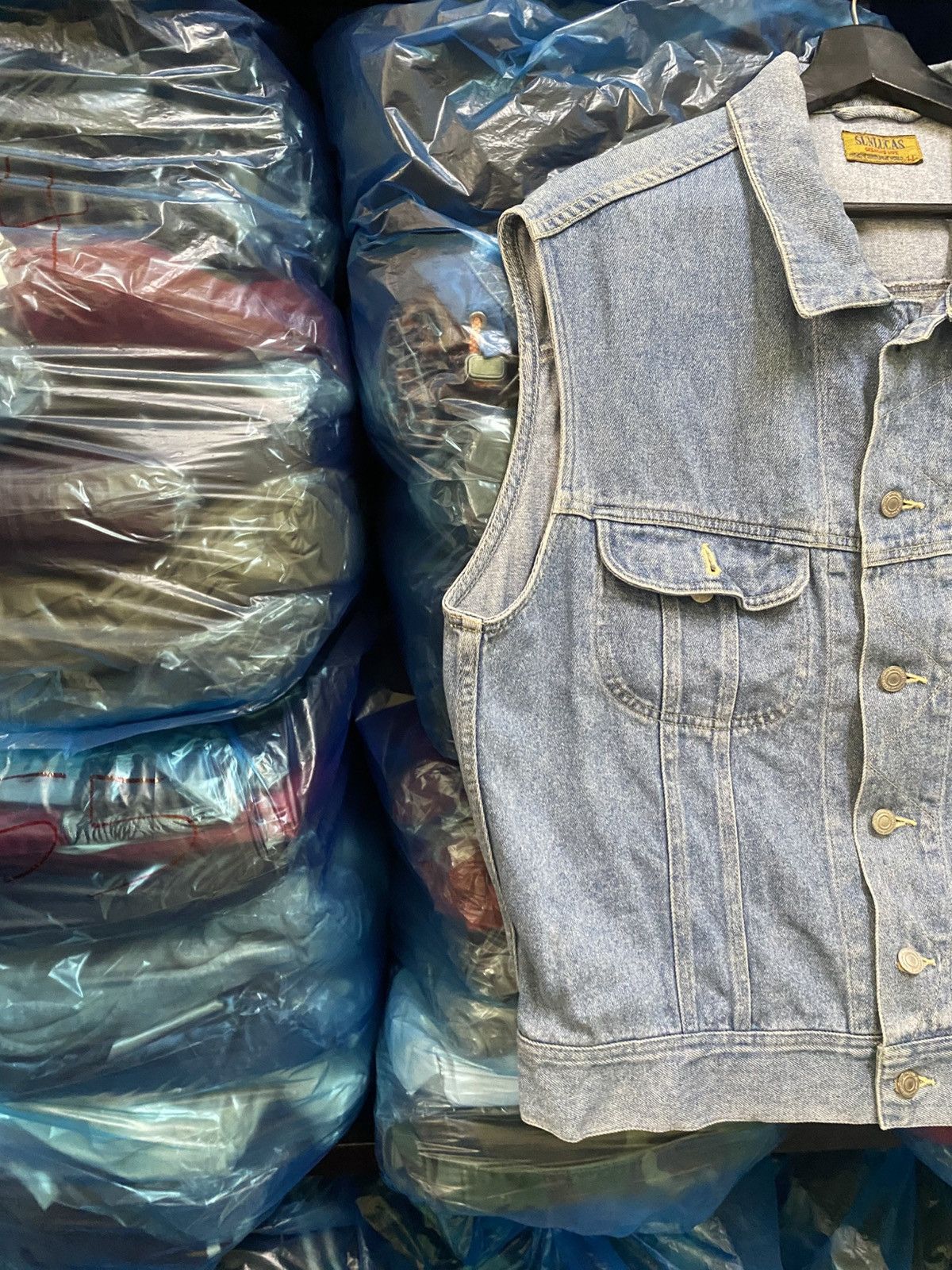 Other Vintage Sunlucas Denim Vest - Sleeveless Classic Size US L / EU 52-54 / 3 - 4 Thumbnail