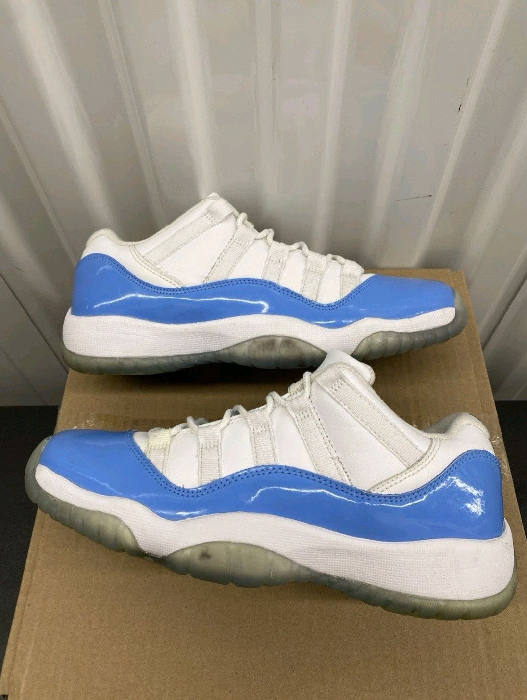 Jordan Brand Nike Air Jordan Retro 11 Low GS UNC 2017 528896106 Size 6 Size US 6 / EU 39 - 3 Thumbnail