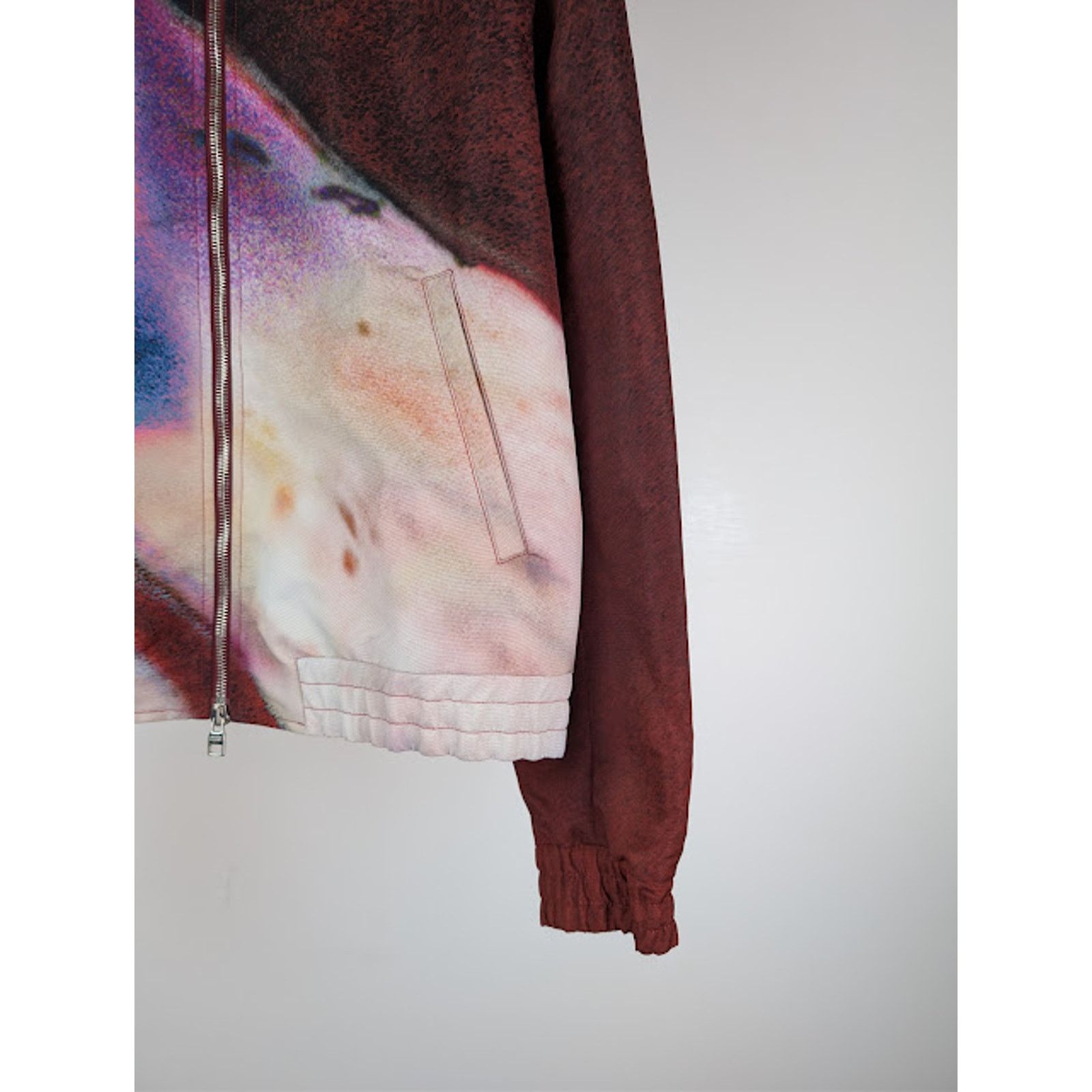 Alexander McQueen o1rshd1 Elasticated Bomber Jacket in Luminous Size US L / EU 52-54 / 3 - 5 Thumbnail