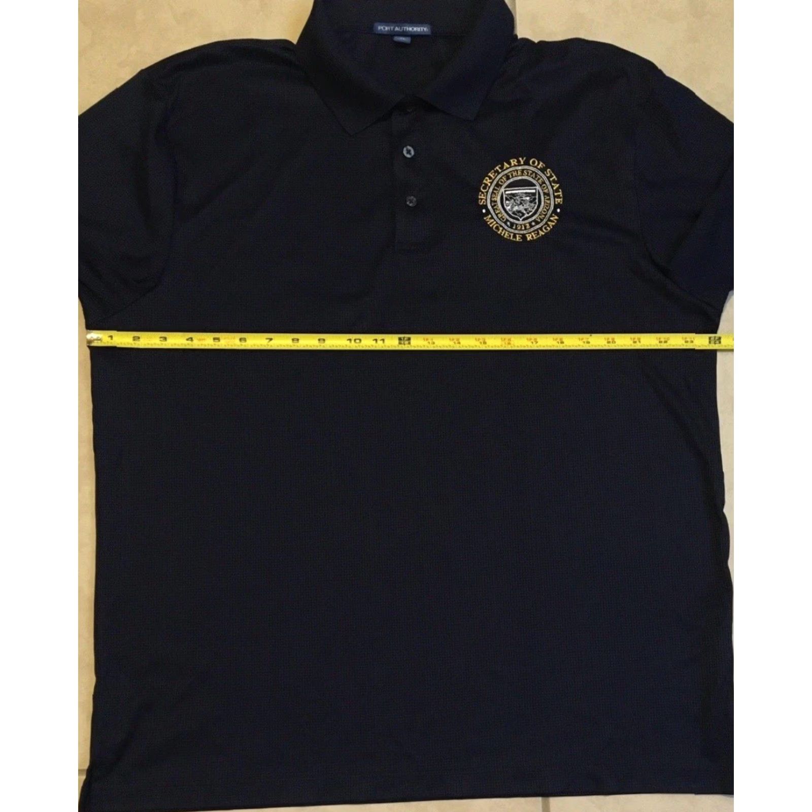 Vintage VINTAGE Michele Reagan Secretary Of State Polo Shirt XL Arizona Government Y2K 90s Blue President Shirt Men XL Size US XL / EU 56 / 4 - 7 Thumbnail