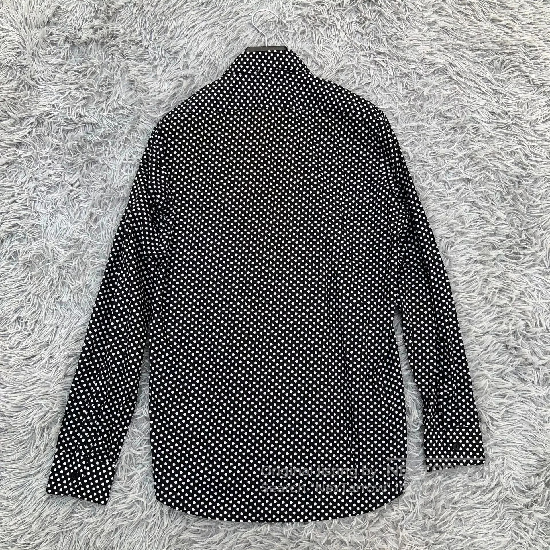 Saint Laurent Paris Saint Laurent 13SS Polka Dot Shirt. Size M / US 6-8 / IT 42-44 - 5 Thumbnail