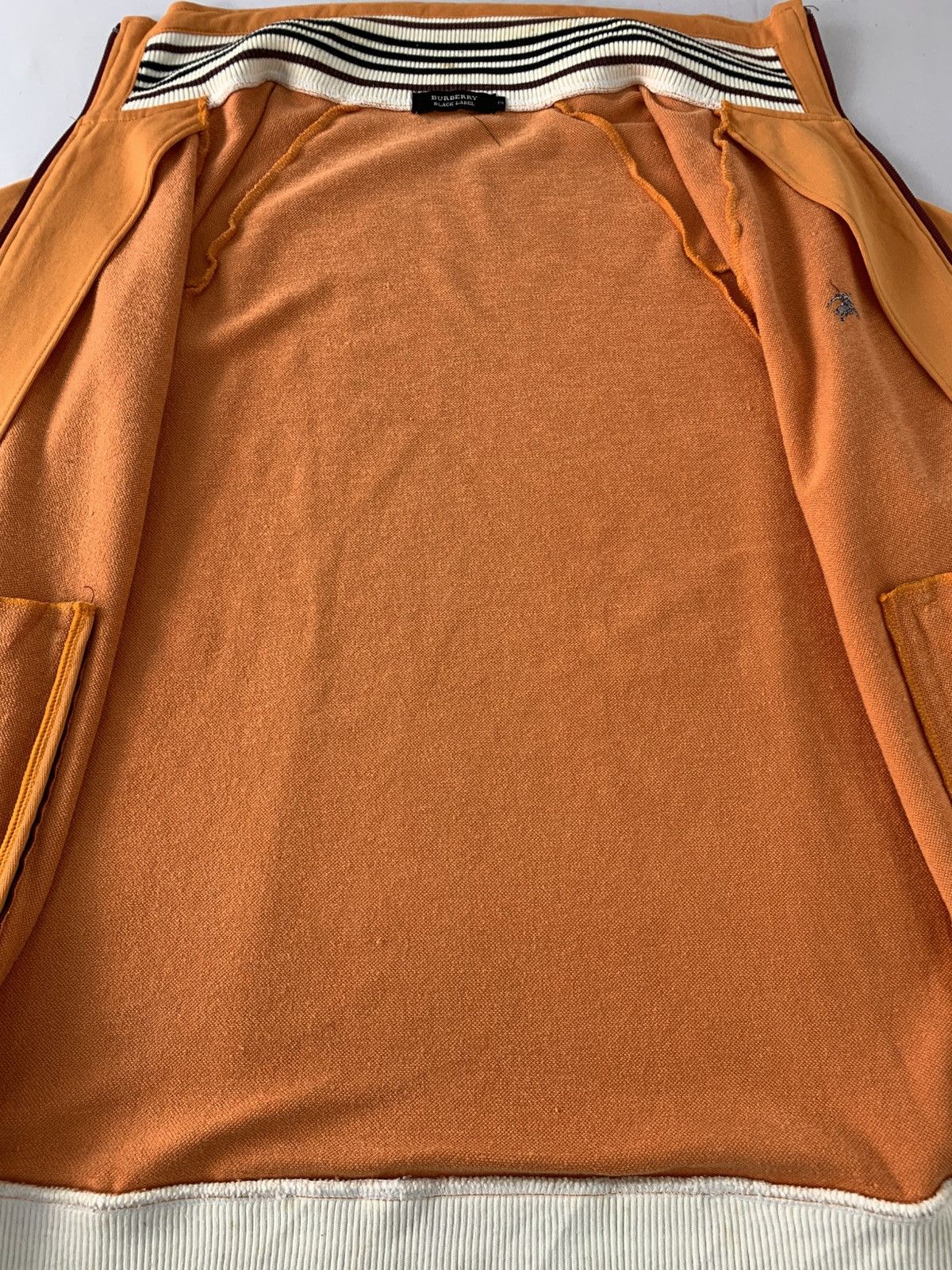Burberry Burberry Black Label Orange Zip Up Hooded Plain Jacket Size US M / EU 48-50 / 2 - 5 Thumbnail