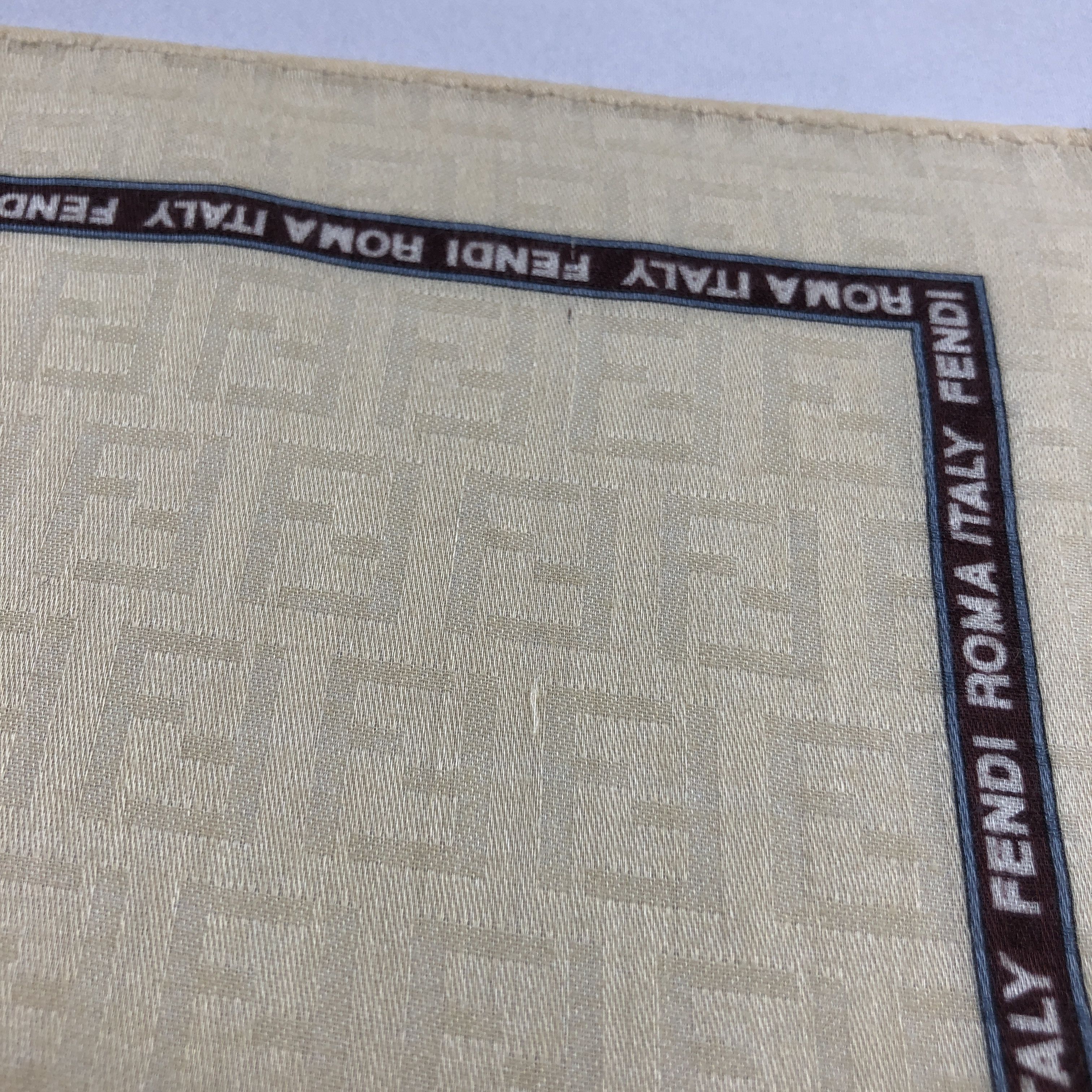 Japanese Brand Fendi Handkerchief Neckerchief Bandana H3075 Size ONE SIZE - 7 Thumbnail