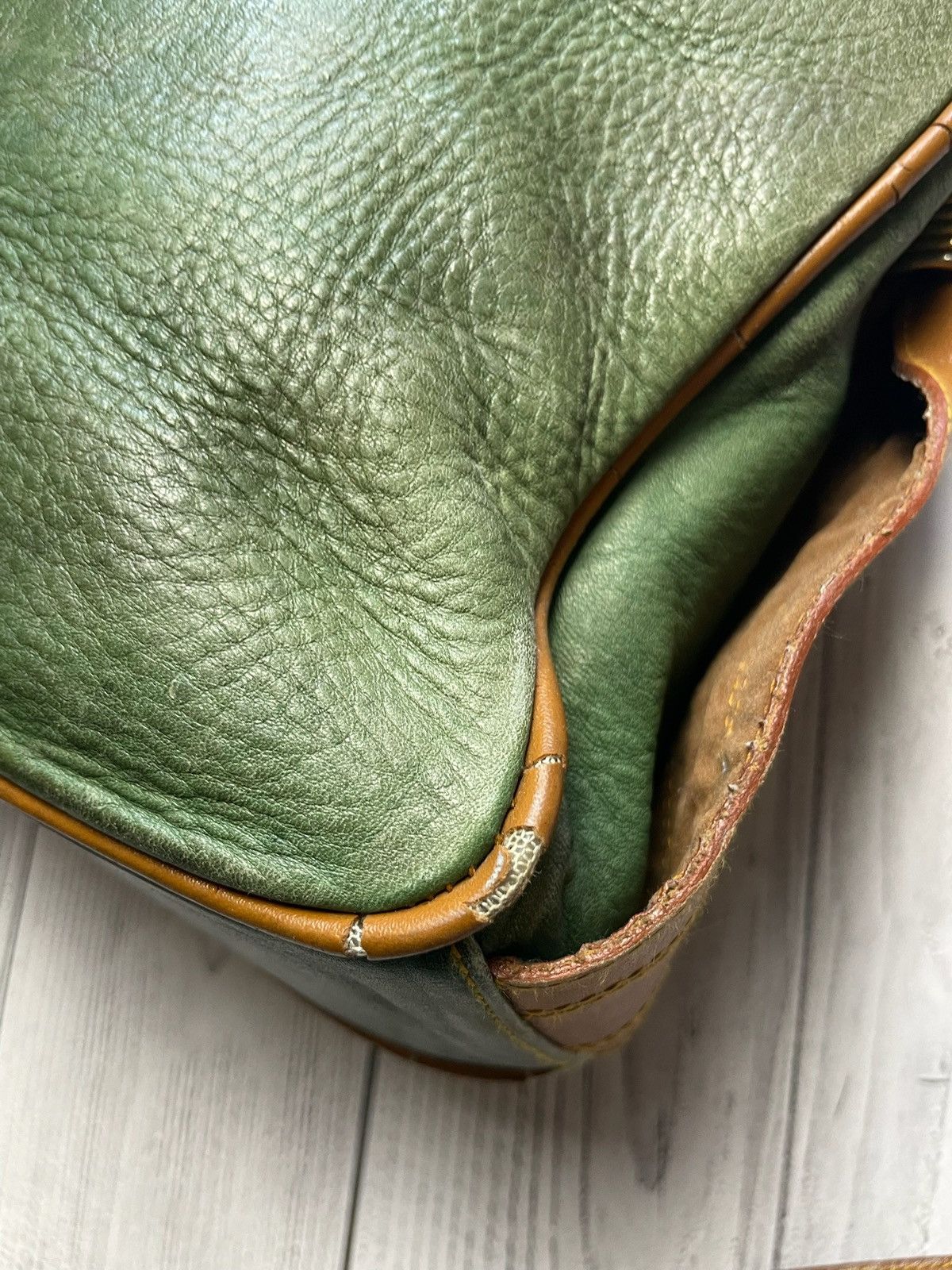 Vintage Vintage Yves Saint Laurent bag green crossbody rare Size ONE SIZE - 6 Thumbnail