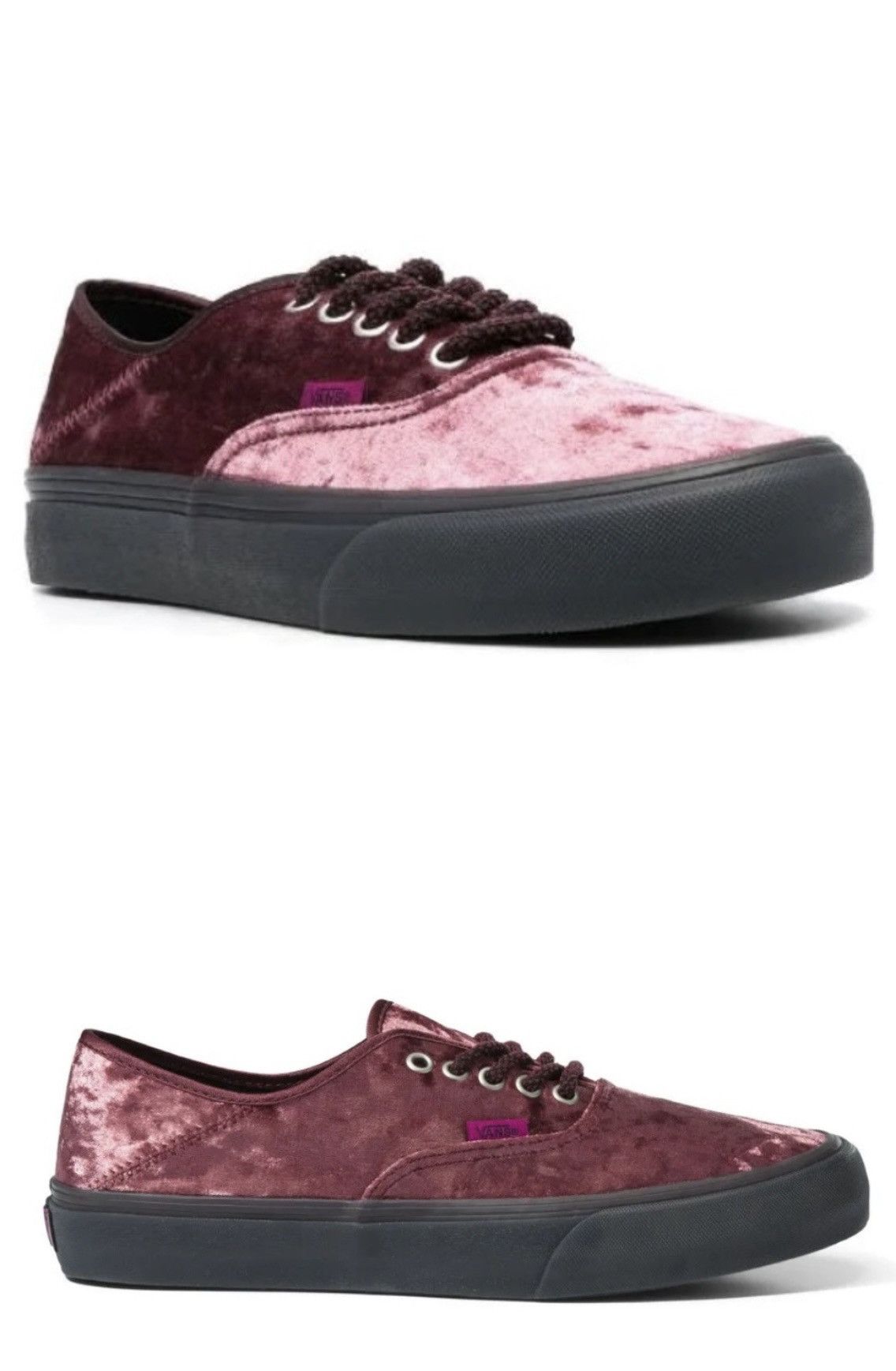 Vans Vans x Alex Knost x Lee-Ann Curren Sneakers Burgundy Velvet Size US 10 / EU 43 - 4 Thumbnail