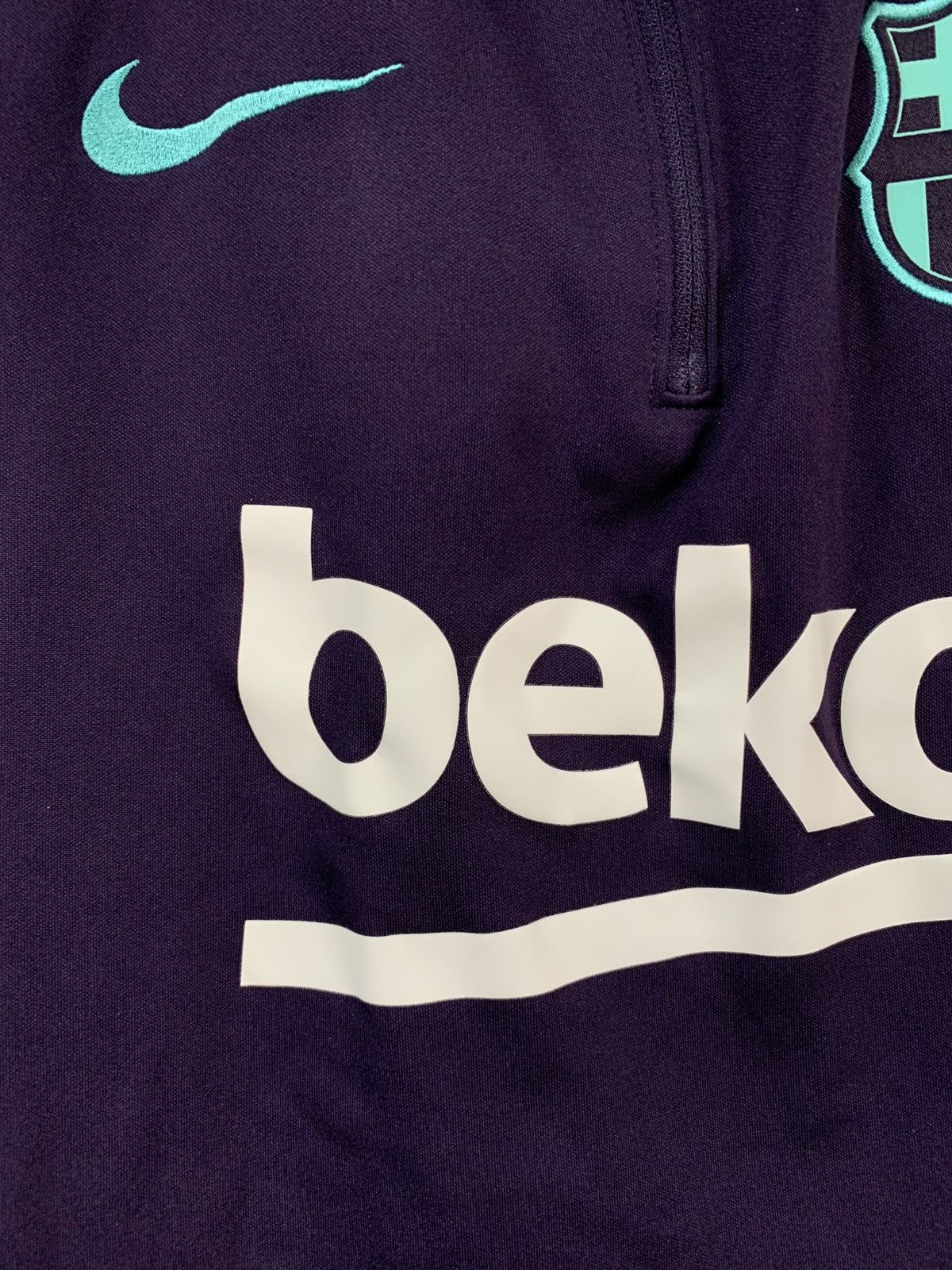 Nike Barcelona 1/3 Zip Training Football Sweatshirt Nike Soccer Size US M / EU 48-50 / 2 - 7 Thumbnail