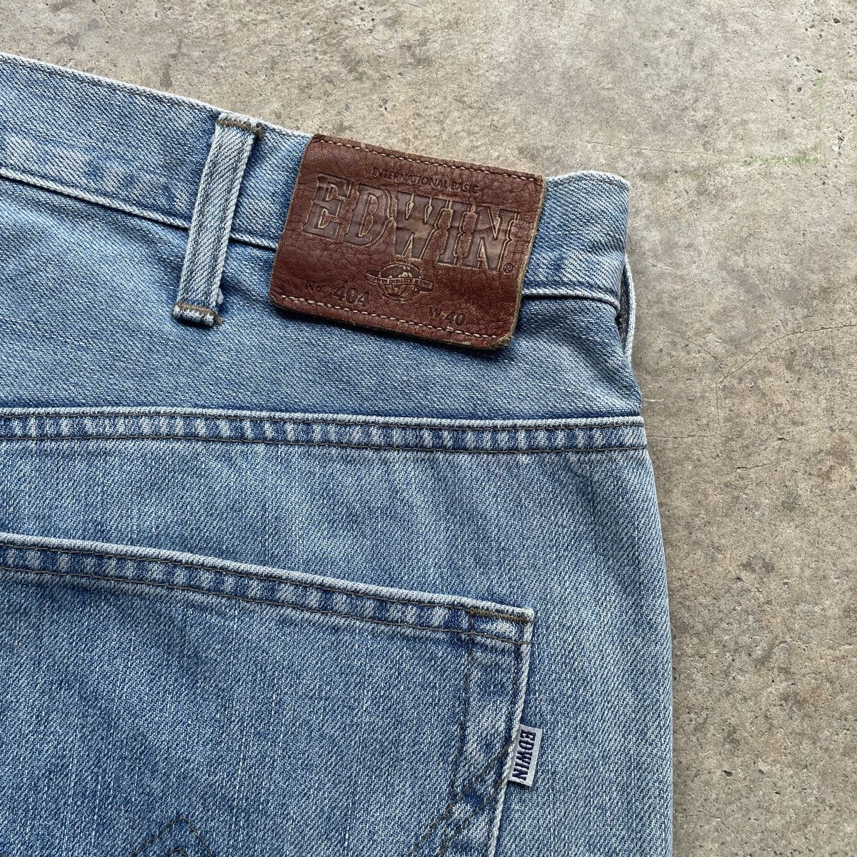 Edwin W40x27 Vintage Edwin Jeans Faded Denim Pants Size US 40 / EU 56 - 8 Thumbnail
