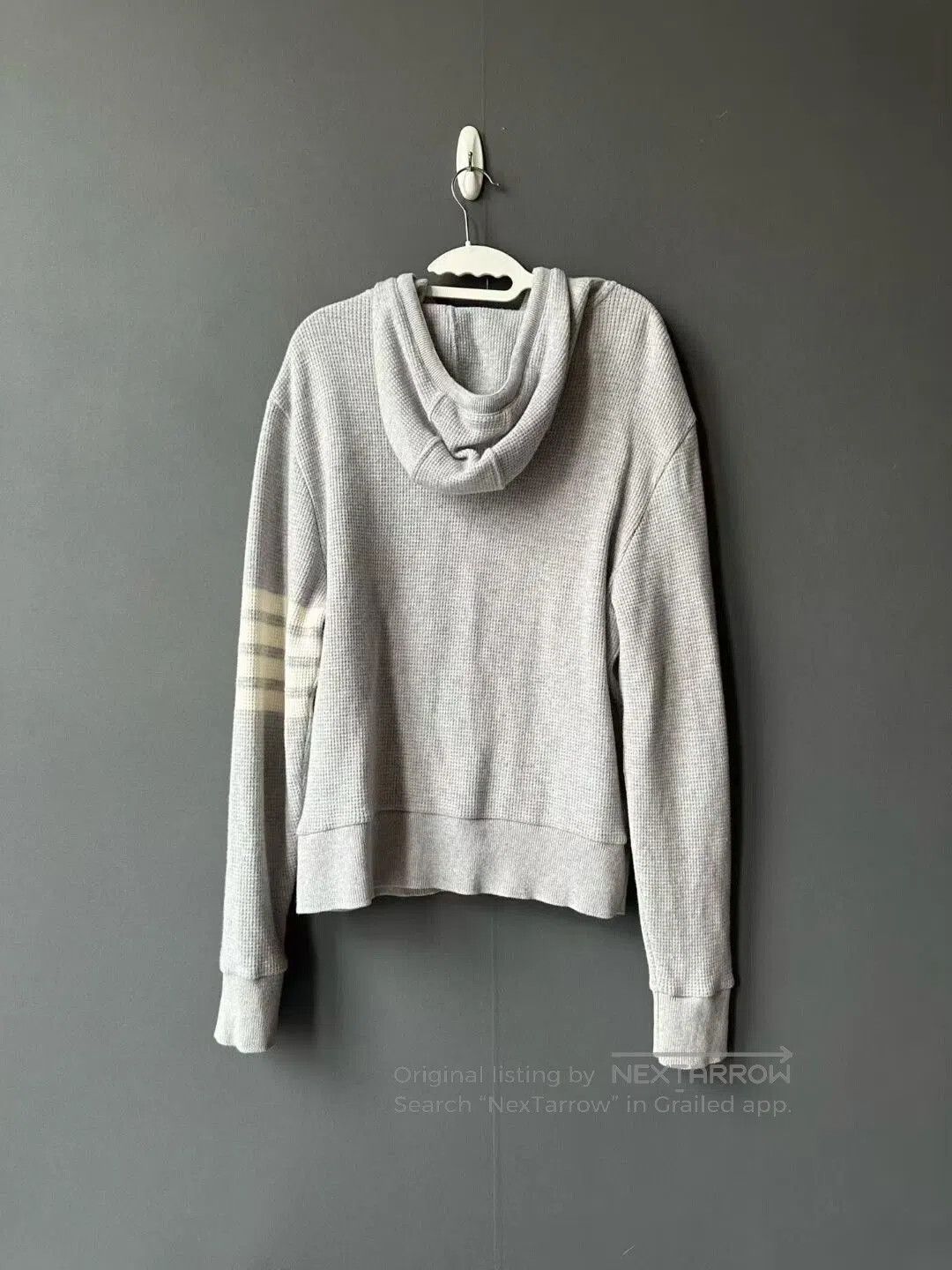 Thom Browne thom browne gray cashmere blend hoodie. Size US S / EU 44-46 / 1 - 2 Thumbnail