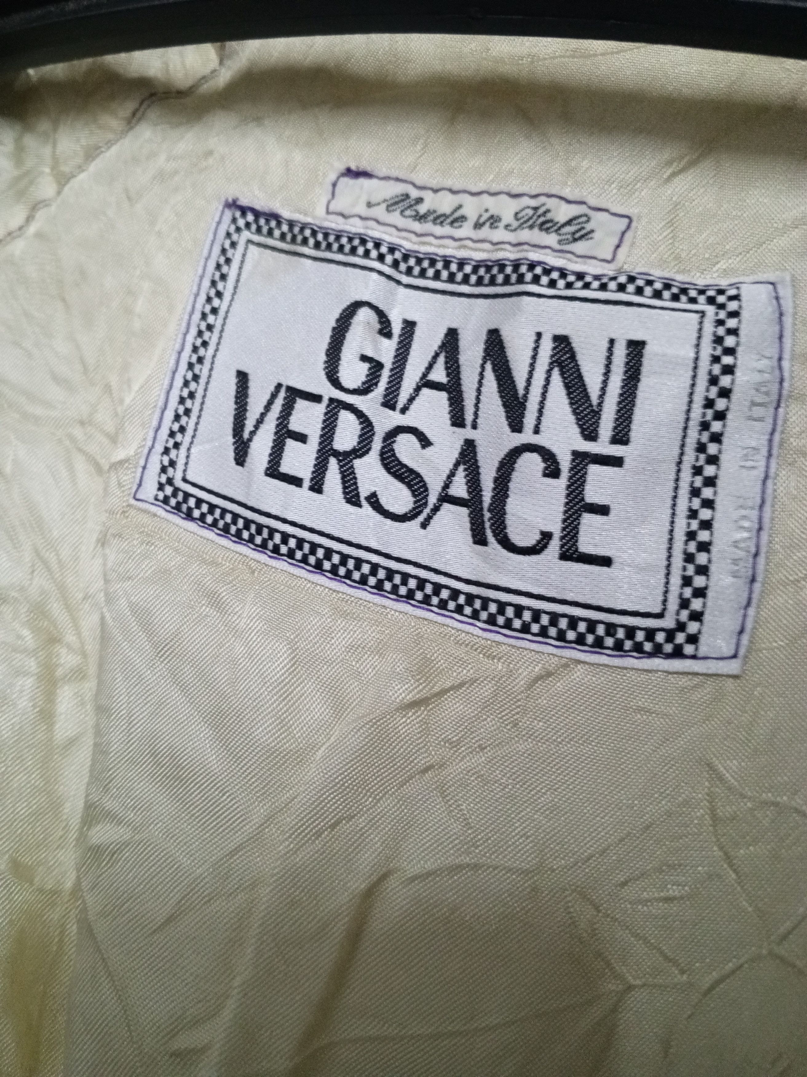 Versace Y2K vintage GIANNI VERSACE ITALY Size XL / US 12-14 / IT 48-50 - 15 Thumbnail