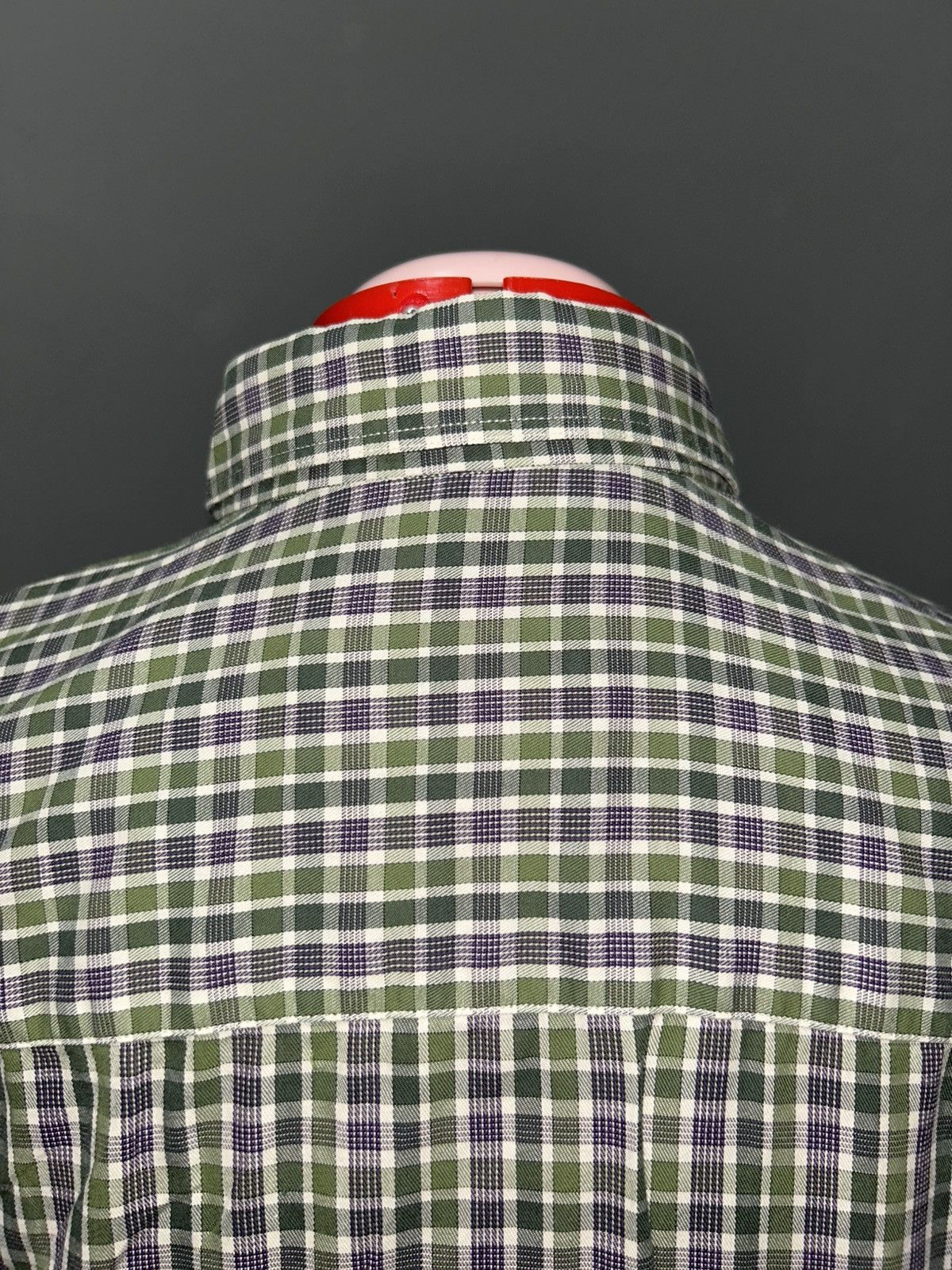 Burberry Vintage Burberrys of London Men's Green Button Down Shirt Size US M / EU 48-50 / 2 - 7 Thumbnail
