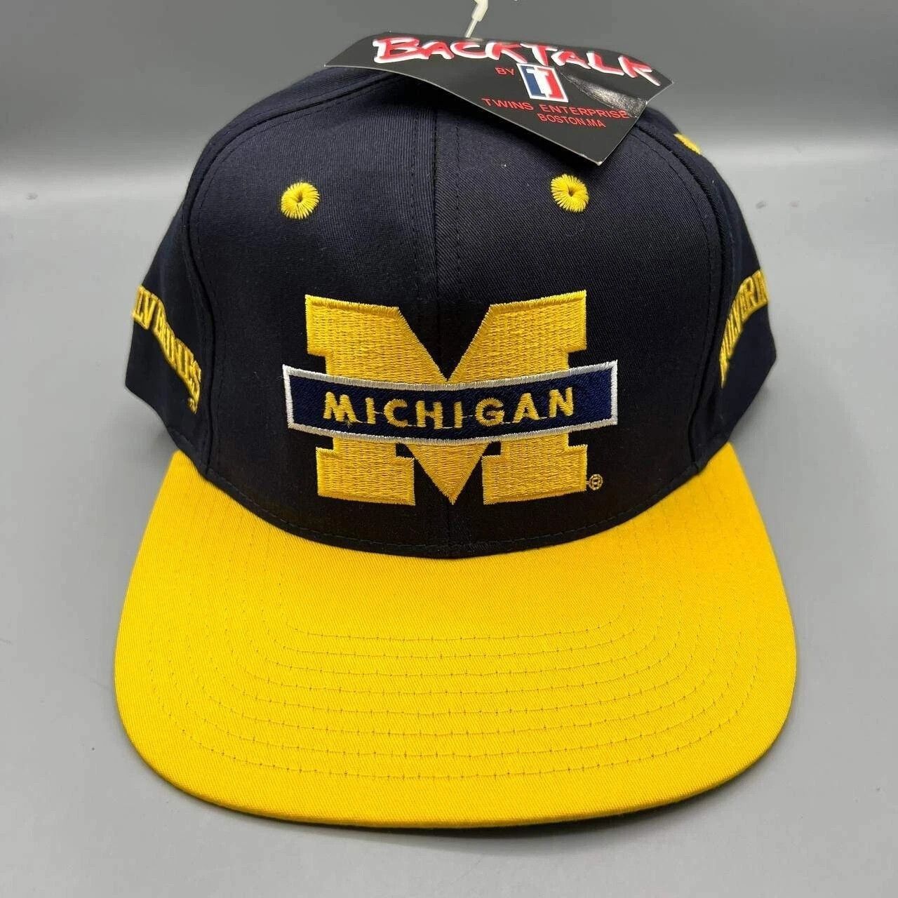 Twins Enterprise Inc. × Vintage Michigan Wolverines Hat Men Twins Enterprise Snap Back Cap Size ONE SIZE - 1 Thumbnail