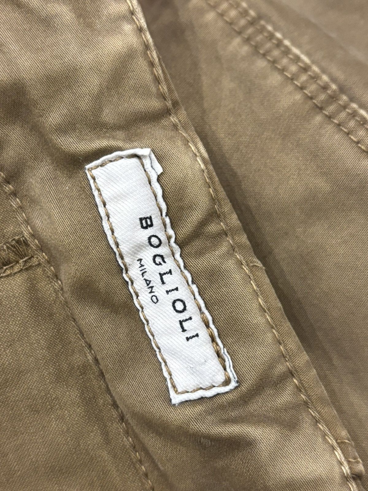 Boglioli Boglioli Comfort Cargo Trousers - Brown Size US 36 / EU 52 - 3 Thumbnail
