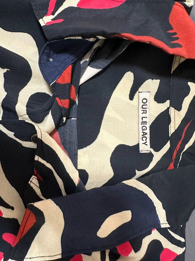 Our Legacy our legacy Long-sleeved floral shirt 2504-Nextarrow Size US M / EU 48-50 / 2 - 4 Thumbnail