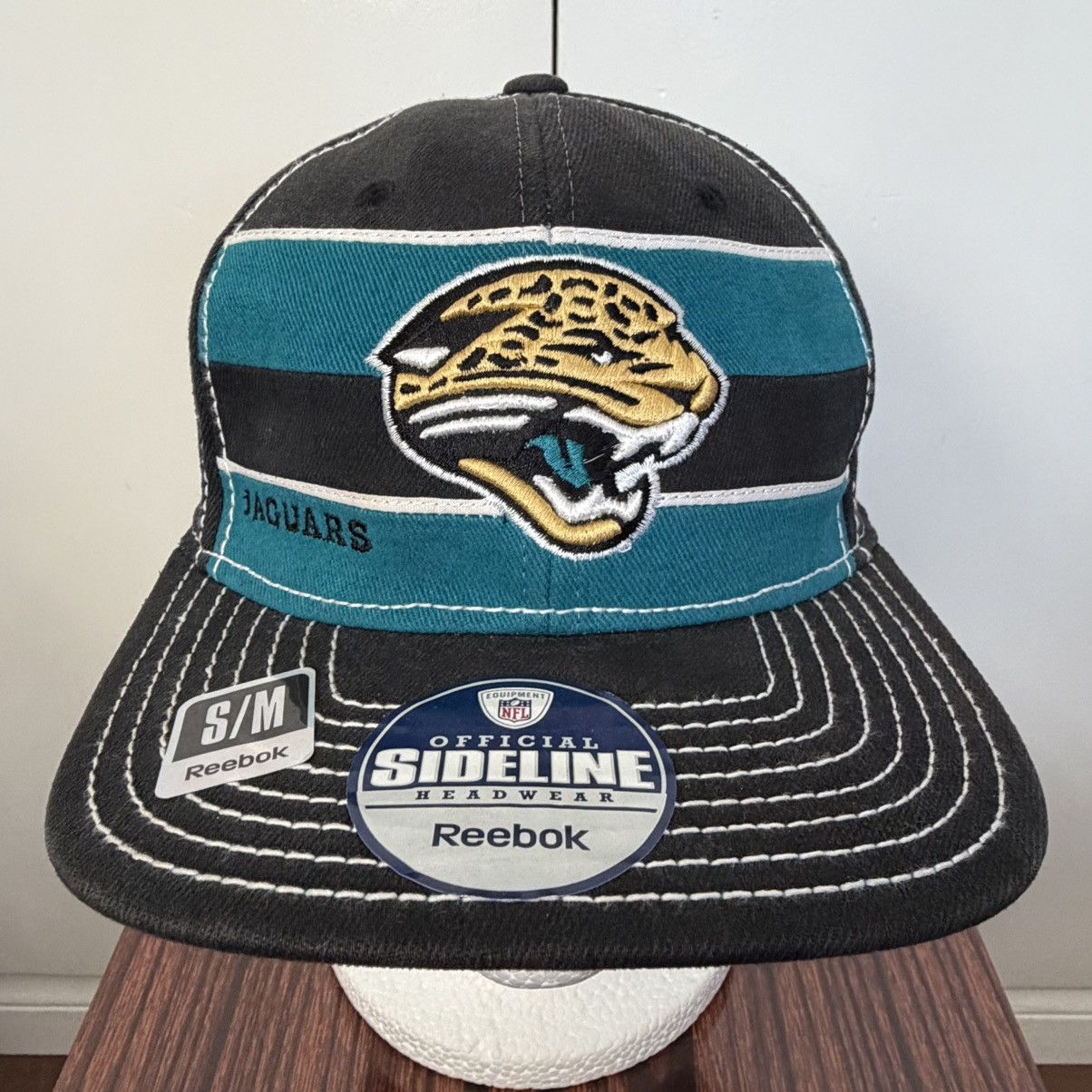 Reebok JACKSONVILLE JAGUARS REEBOK HAT CAP NFL SIDELINE ON FIELD Size ONE SIZE - 1 Thumbnail