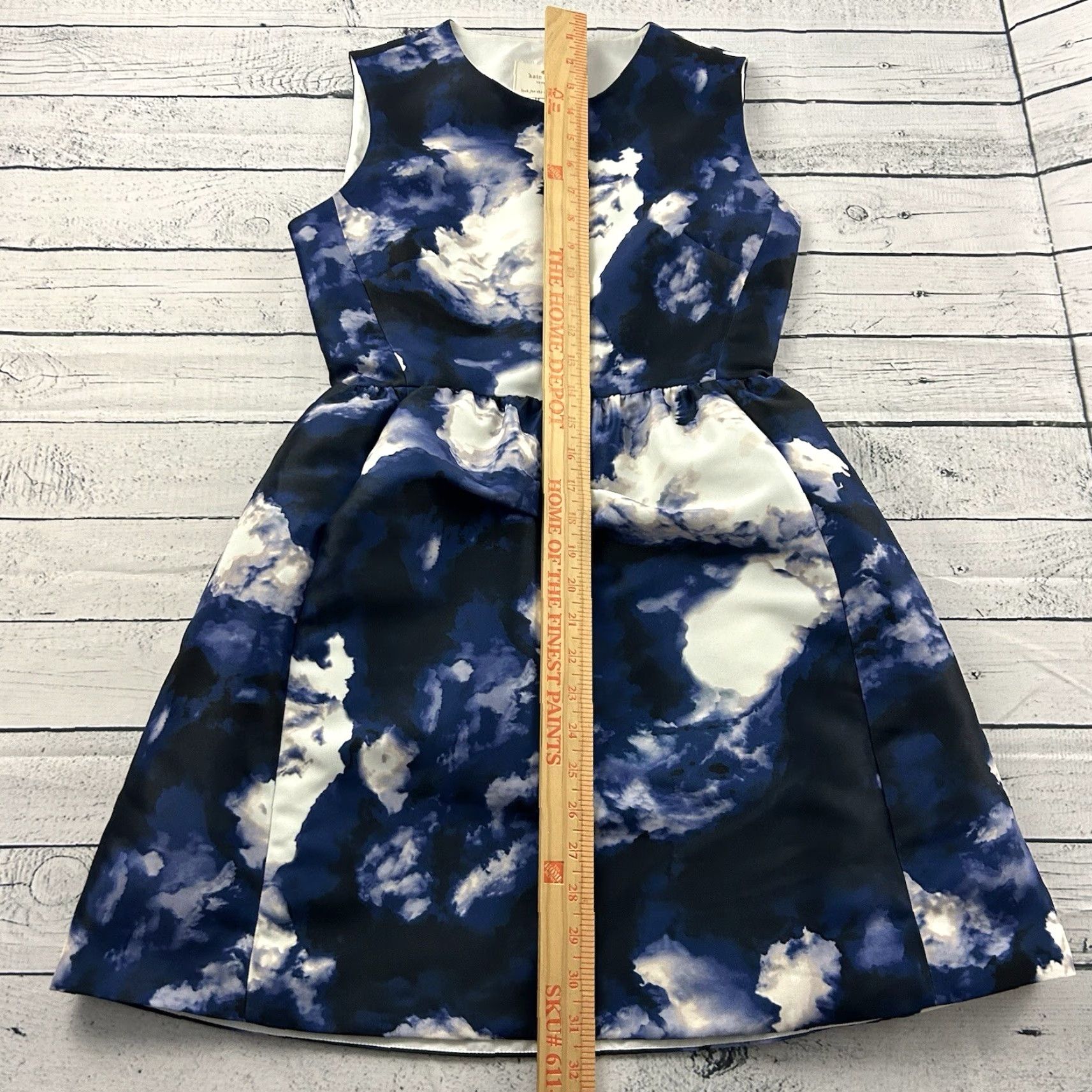 Vintage Kate Spade Zipper Front Sleeveless Dress Women's 0 Blue Dress Kate Spade New York Size XS / US 0-2 / IT 36-38 - 3 Thumbnail