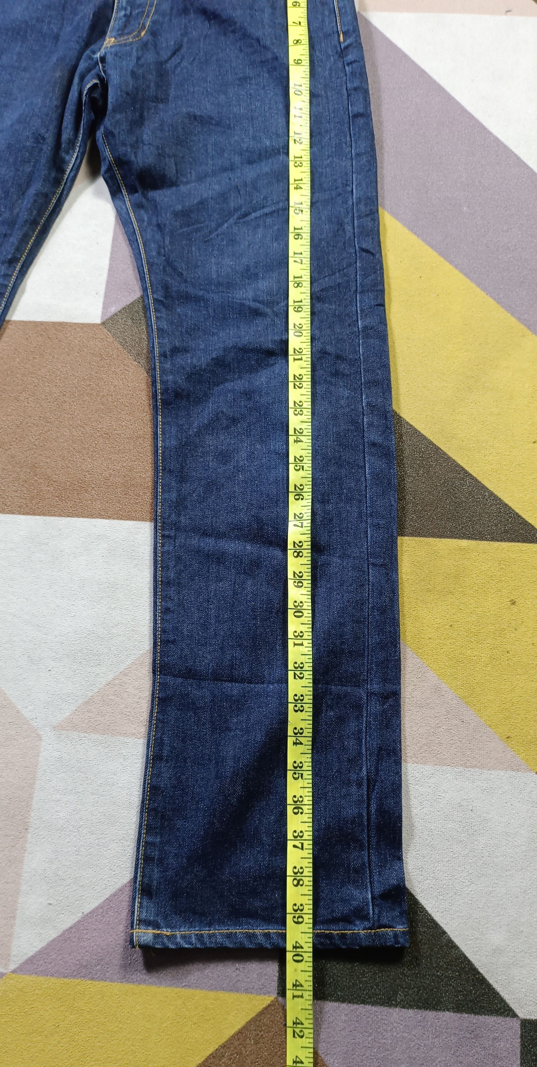 If Six Was Nine × Tommy Hilfiger × Tommy Jeans Vintage💥 Tommy Hilfiger Big Flag Straight Cut Jeans Size US 30 / EU 46 - 19 Thumbnail