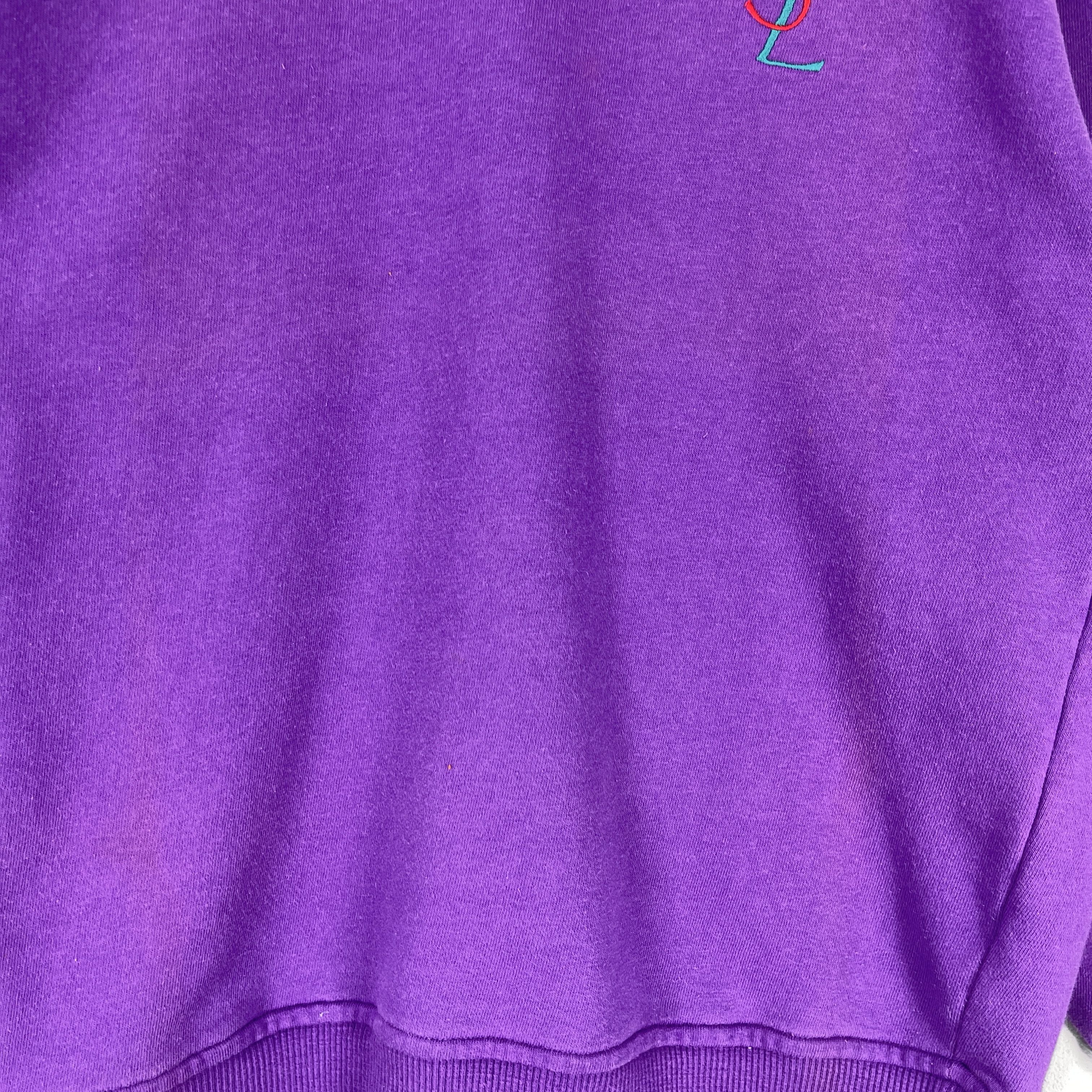 Yves Saint Laurent Vintage YVES SAINT LAURENT Sun Faded Sweatshirt Size US M / EU 48-50 / 2 - 4 Thumbnail
