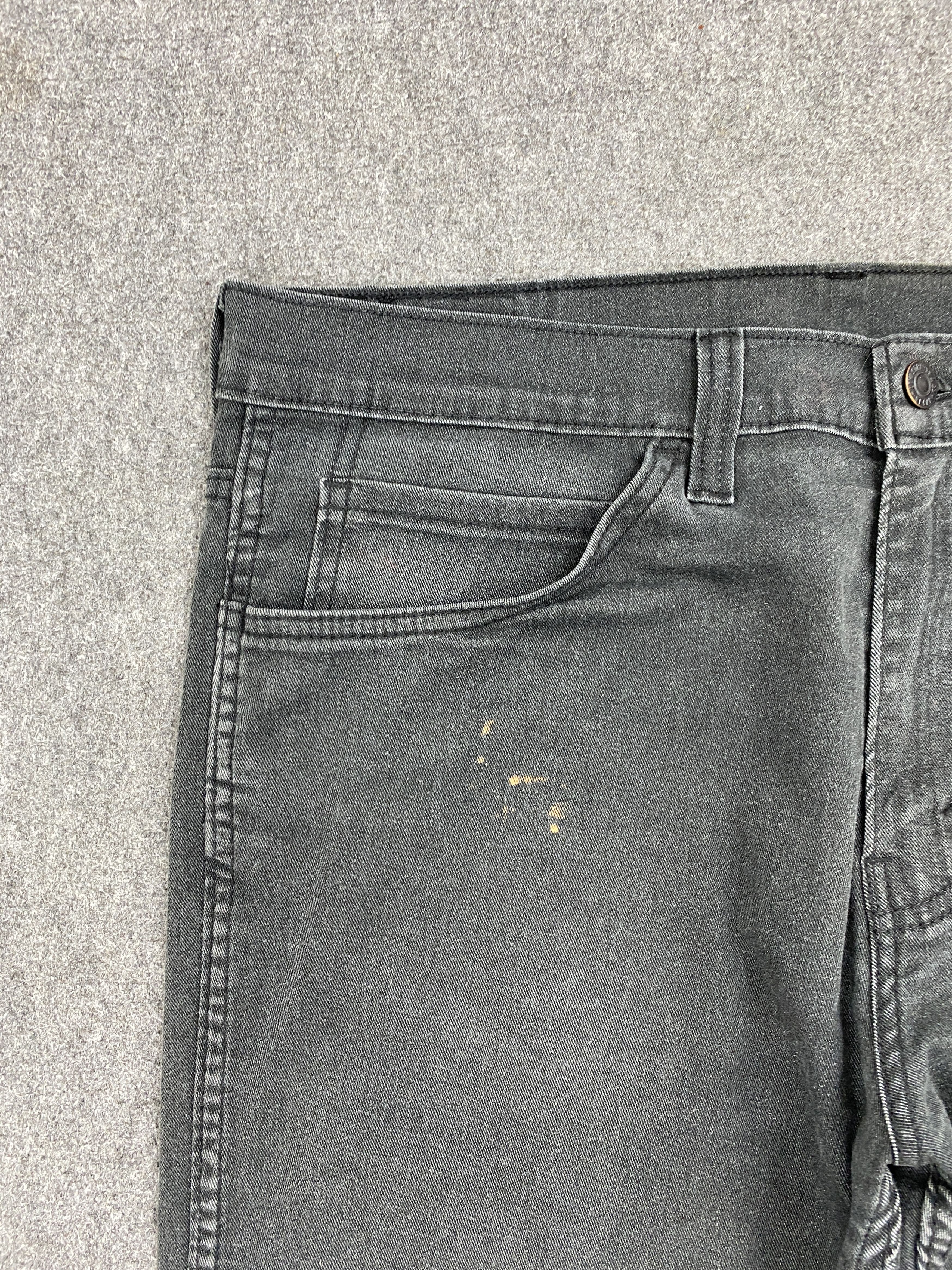 Levi's × Vintage Faded Black Vintage Levis 511 Denim Jeans Size US 34 / EU 50 - 9 Thumbnail