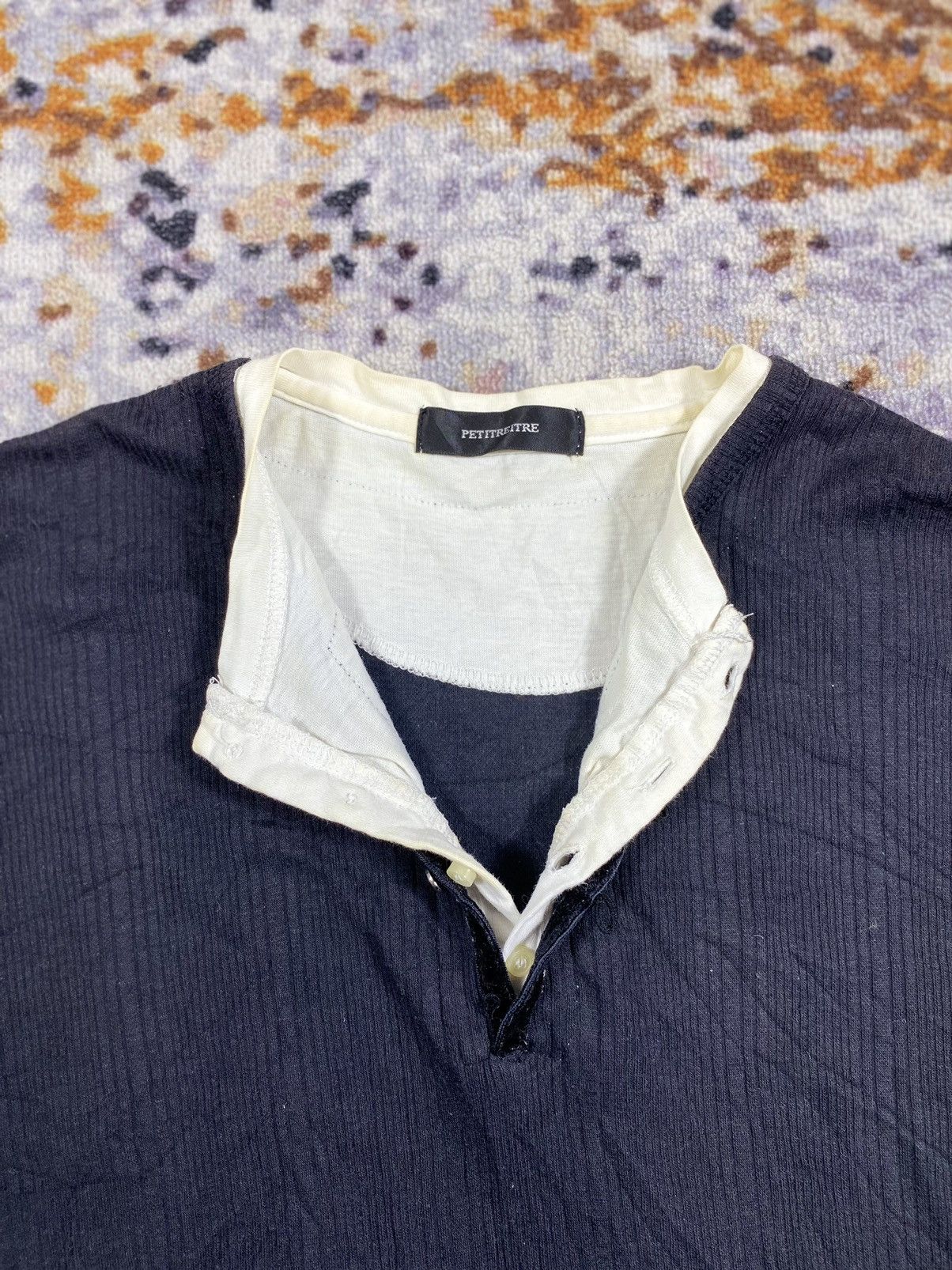 If Six Was Nine × Japanese Brand × Le Grande Bleu (L.G.B.) Petitreitre double layer western style longsleeve Size US L / EU 52-54 / 3 - 4 Thumbnail