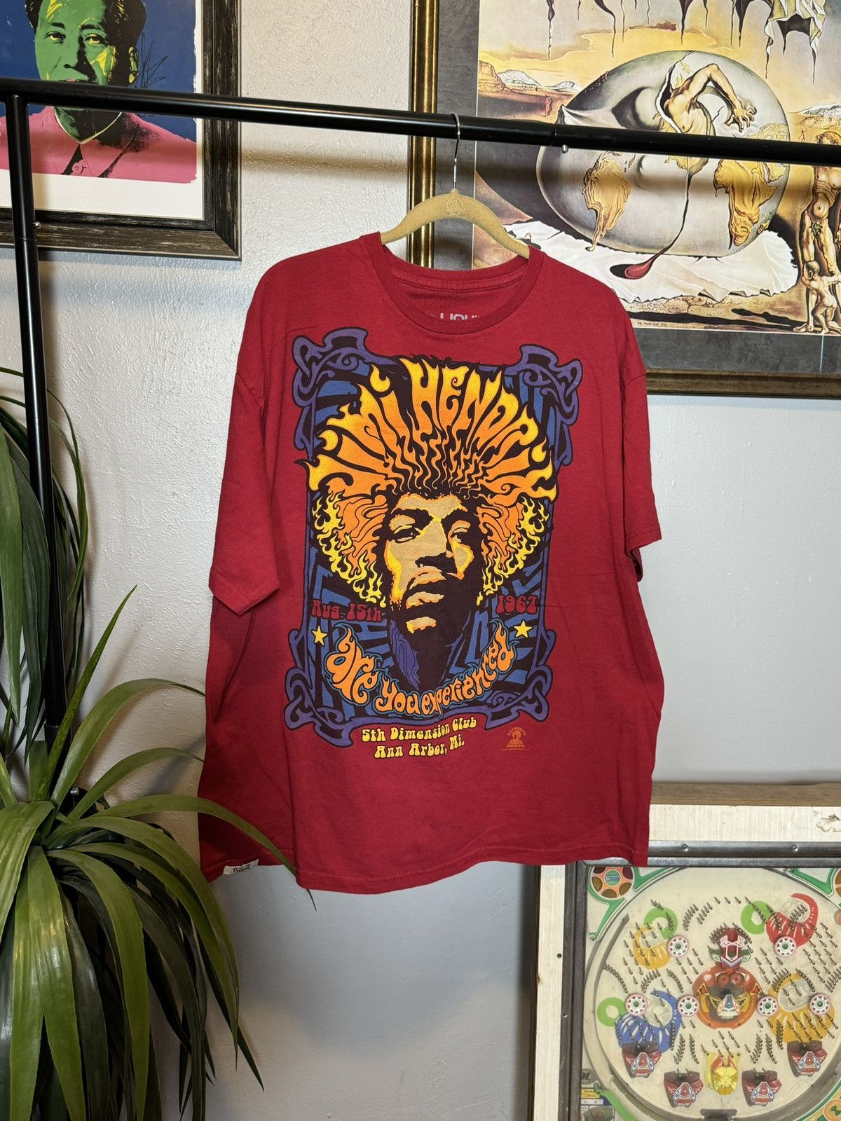 Liquid Blue Jimi Hendrix Liquid Blue Shirt Size US XXL / EU 58 / 5 - 1 Thumbnail