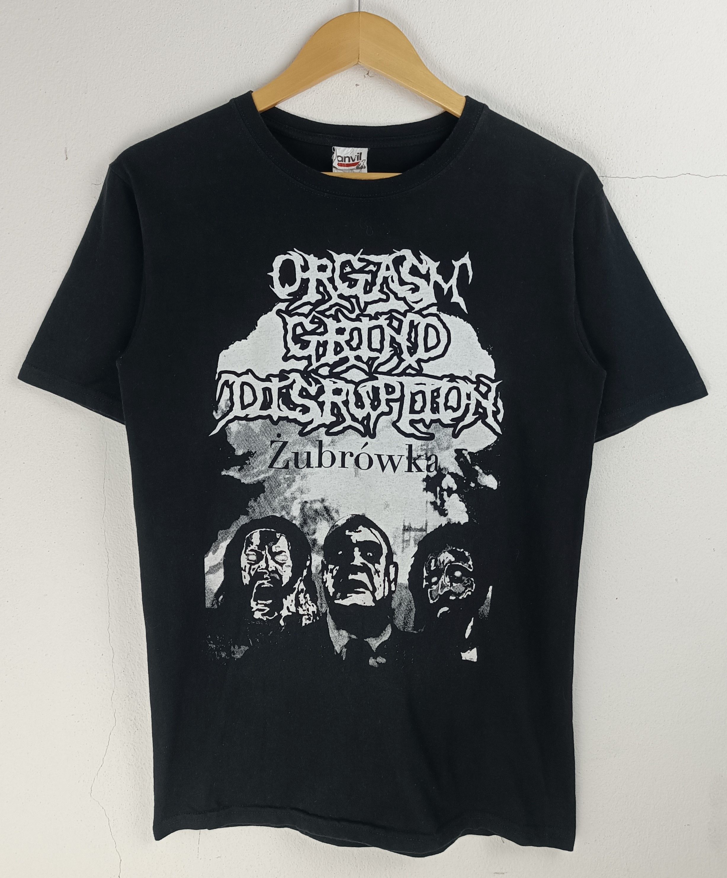 Band Tees VINTAGE Y2K ORGASM GRIND DISRUPTION JAPAN GRINDCORE METAL Ts Size US S / EU 44-46 / 1 - 3 Thumbnail