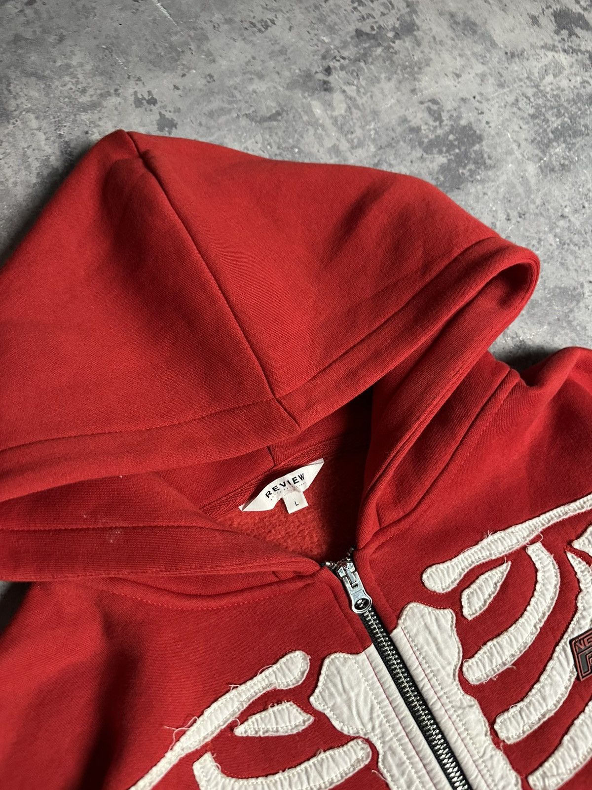 If Six Was Nine Vintage Skeleton Zip Hoodie All Over Print Faded Japanese Size US L / EU 52-54 / 3 - 7 Thumbnail